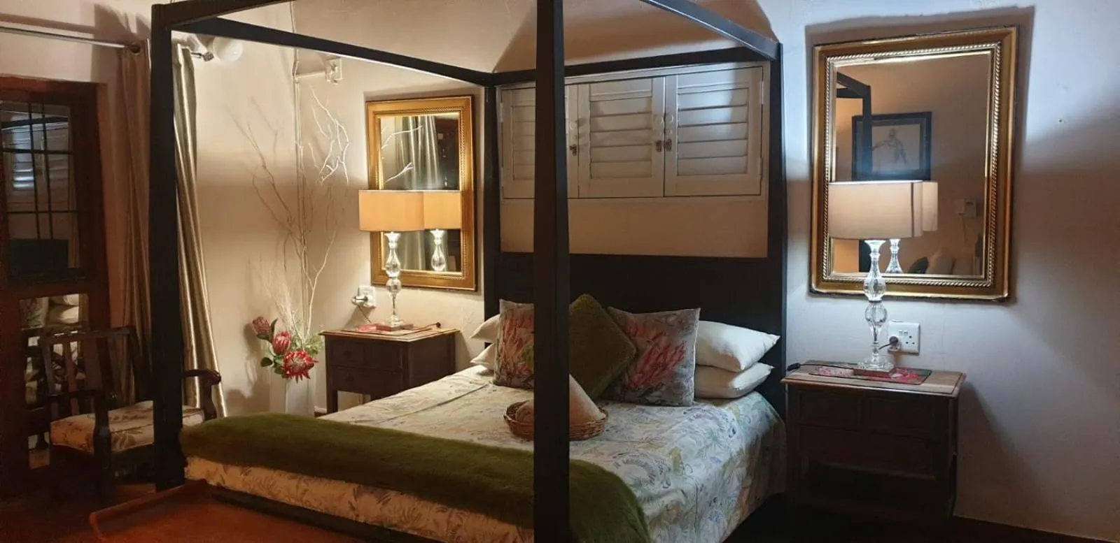 Bed in Kruger Allo B&B