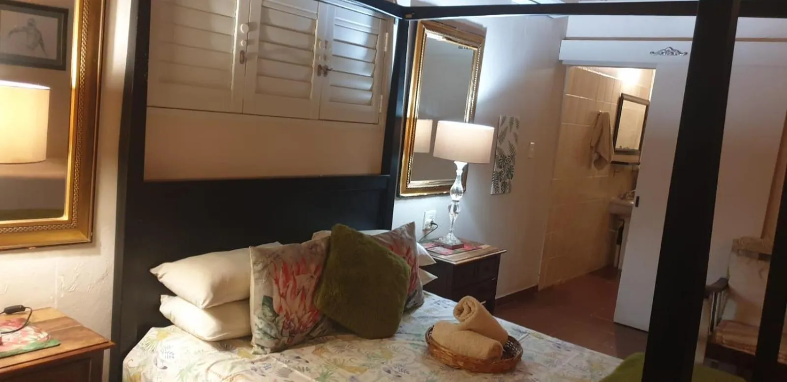 Bed in Kruger Allo B&B