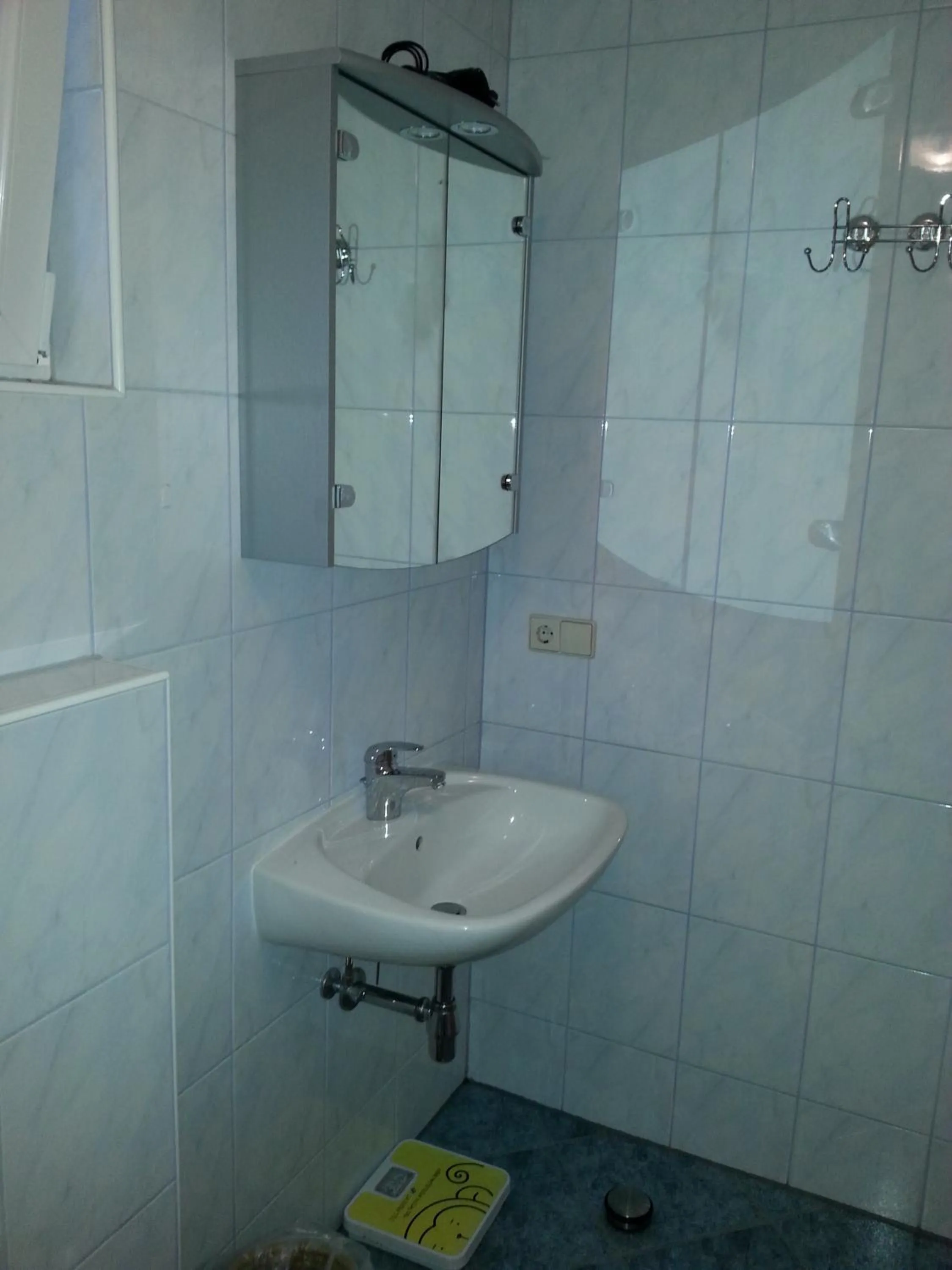 Bathroom in Fichtenblockhütte