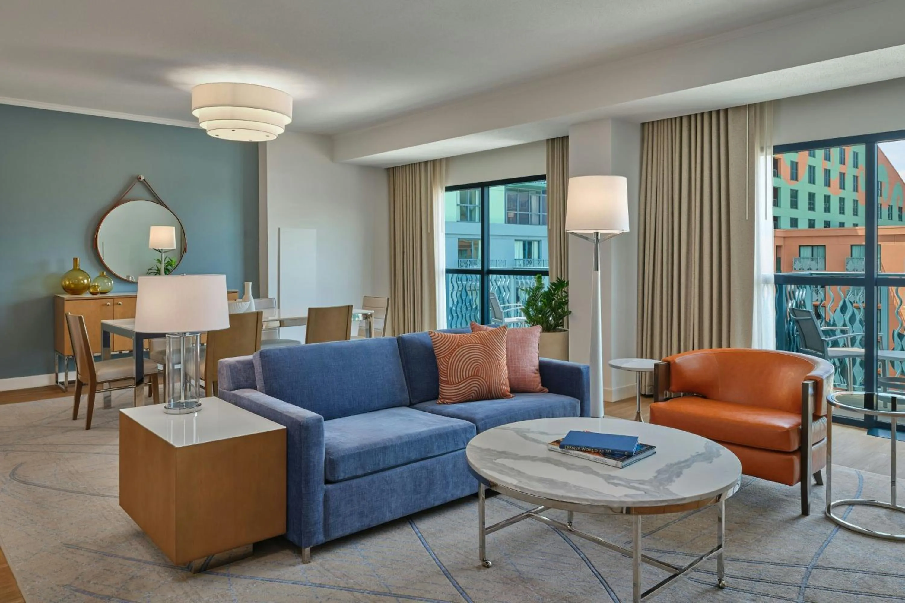 Bedroom in Walt Disney World Swan