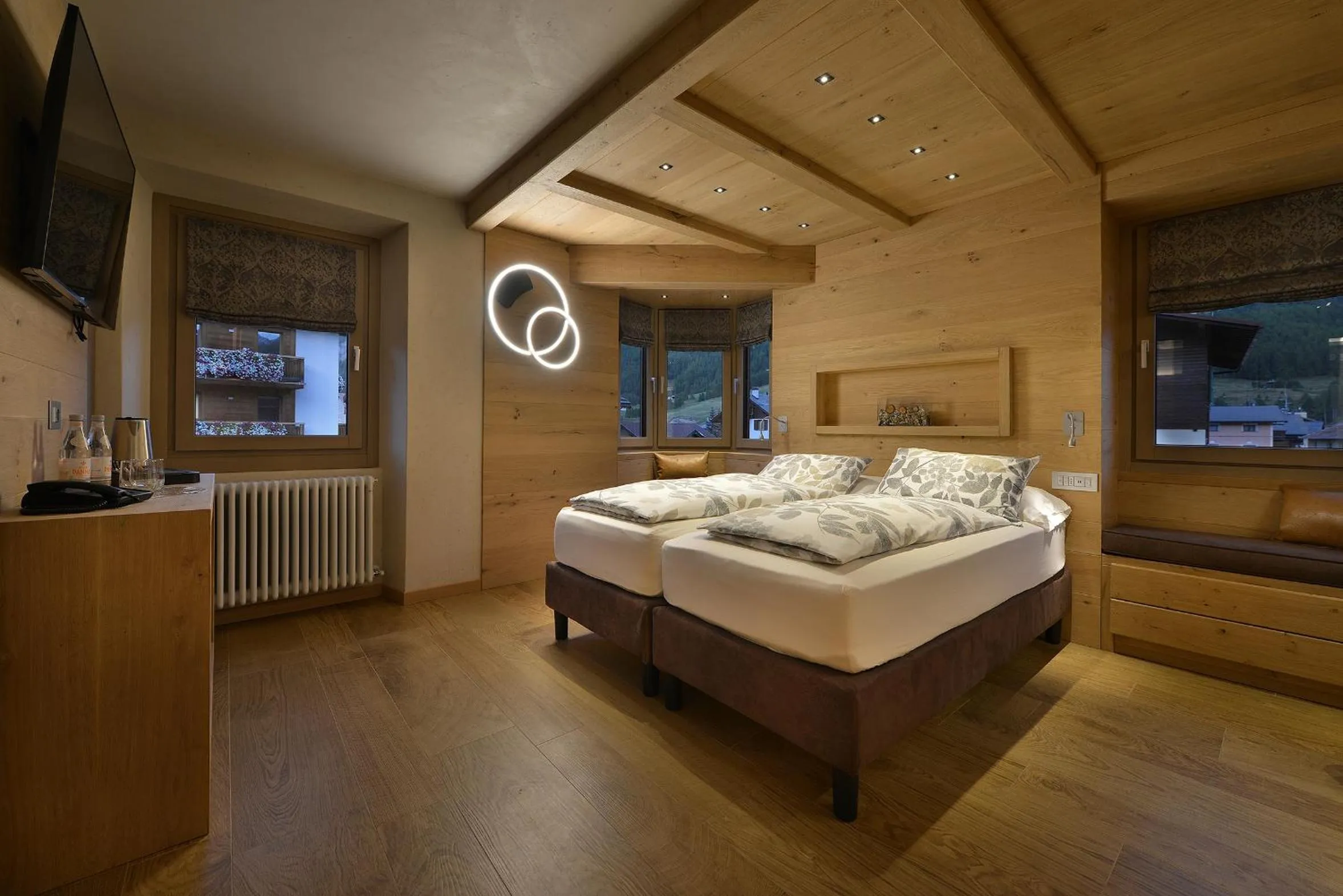 Bed in Hotel Compagnoni