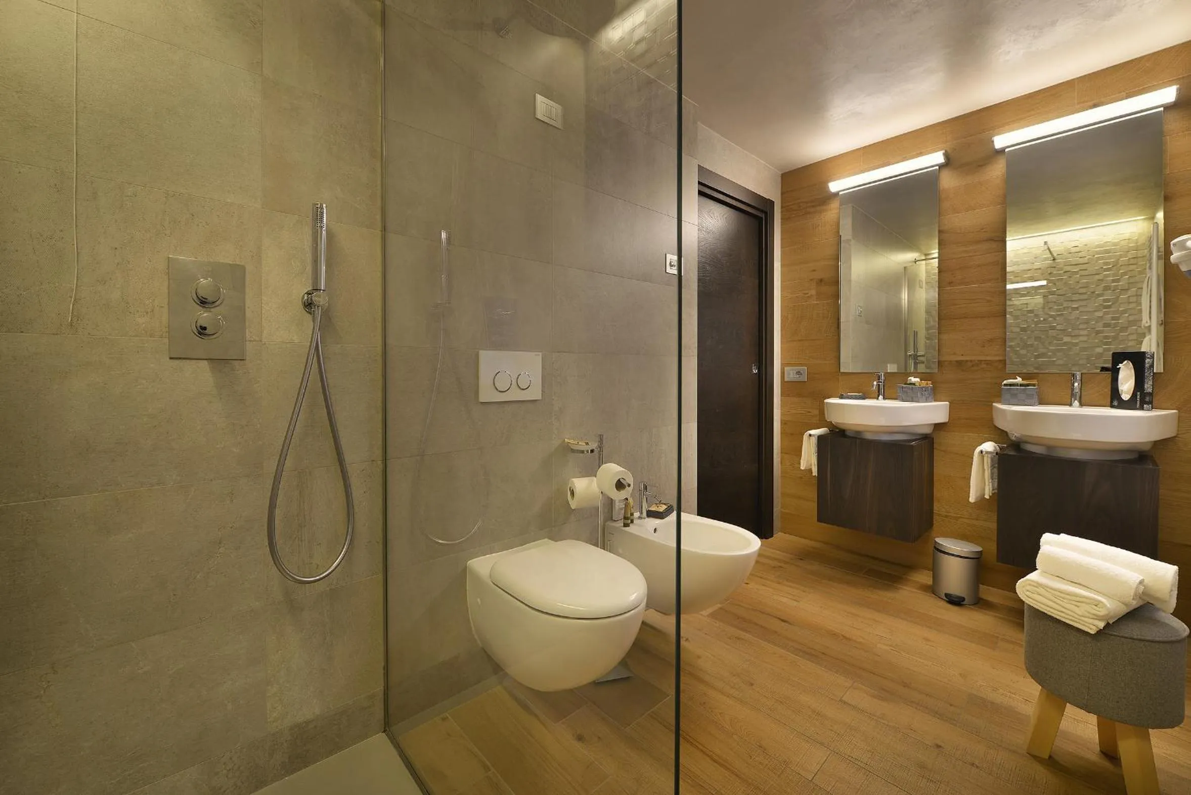 Bathroom in Hotel Compagnoni