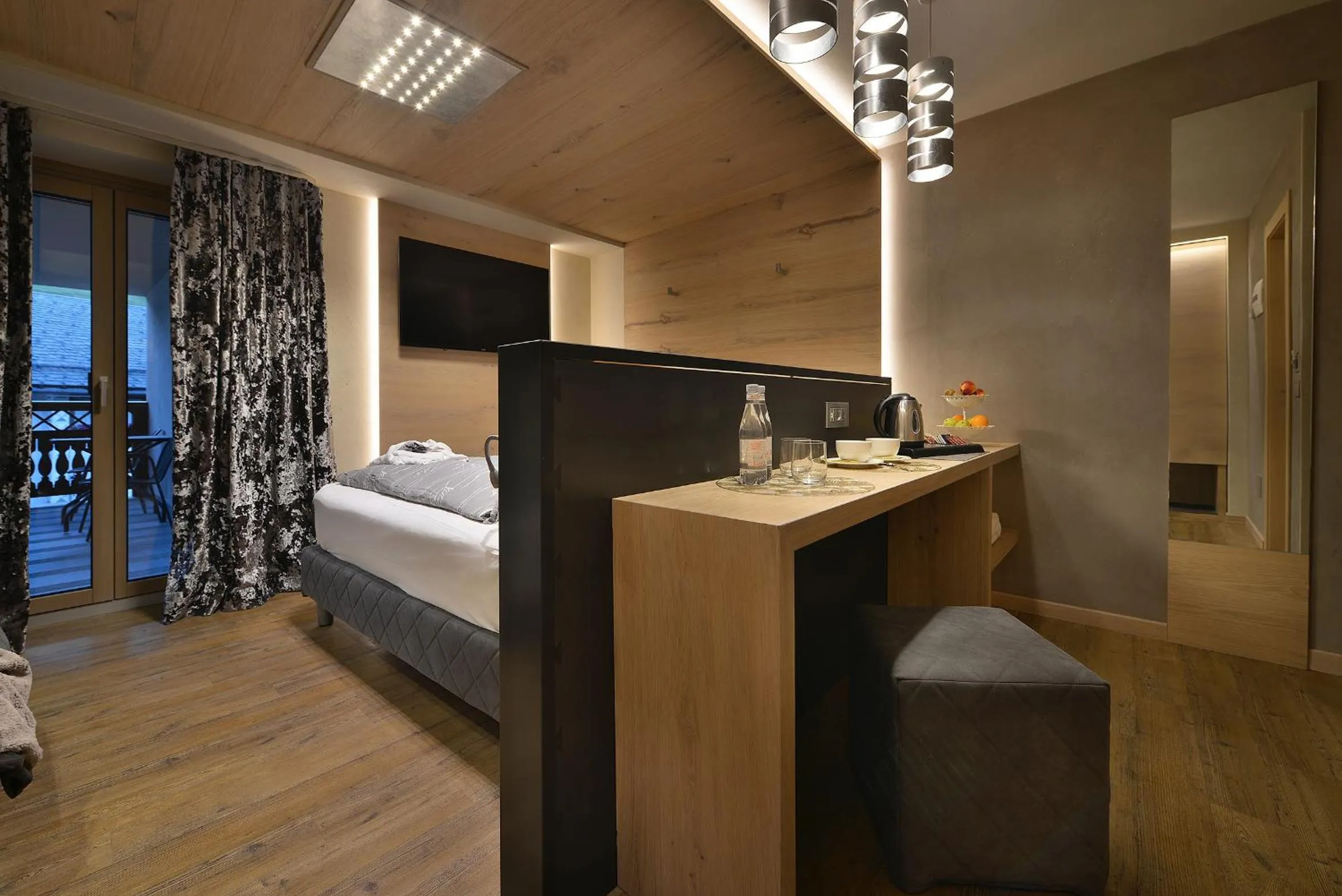 Bedroom, Bed in Hotel Compagnoni