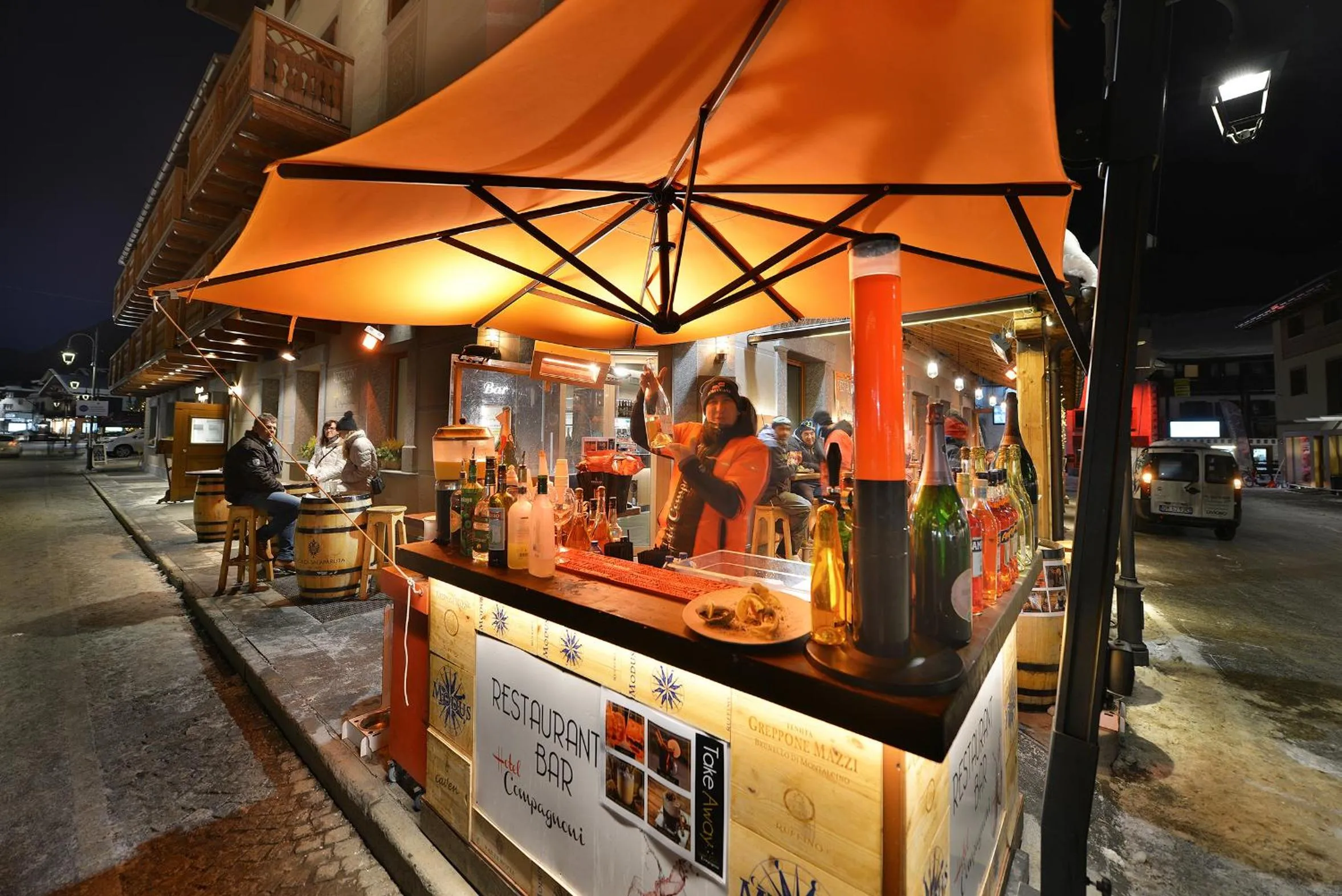 Lounge or bar in Hotel Compagnoni