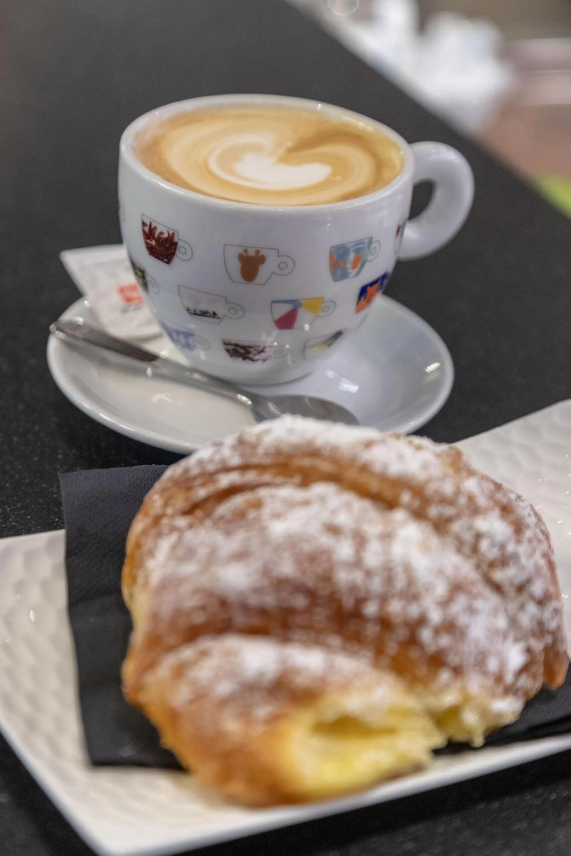 Food close-up in Hotel Compagnoni