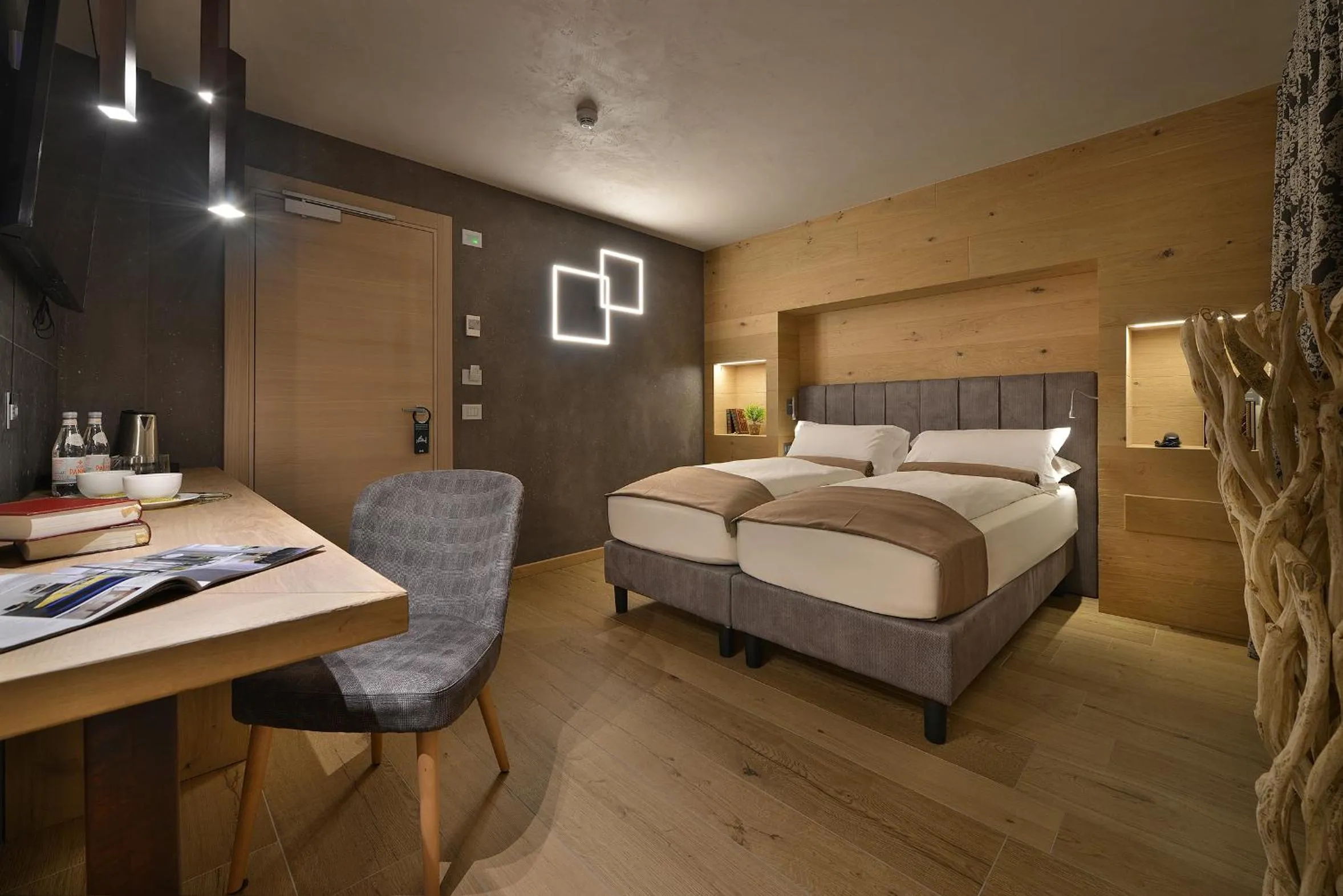 Bedroom, Bed in Hotel Compagnoni