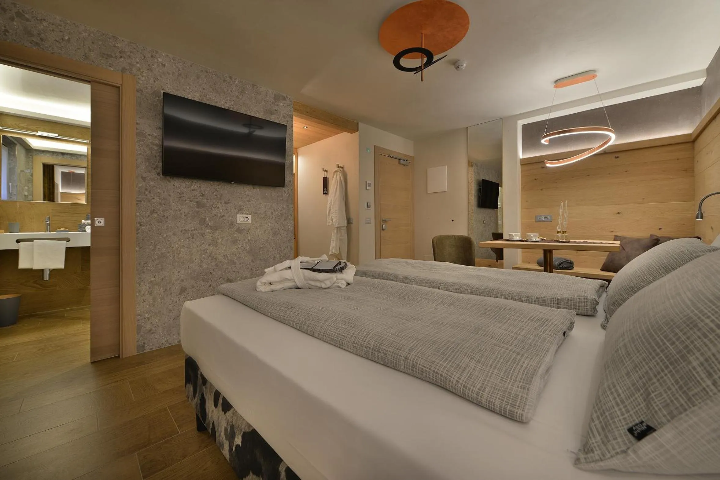 Bedroom, Bed in Hotel Compagnoni