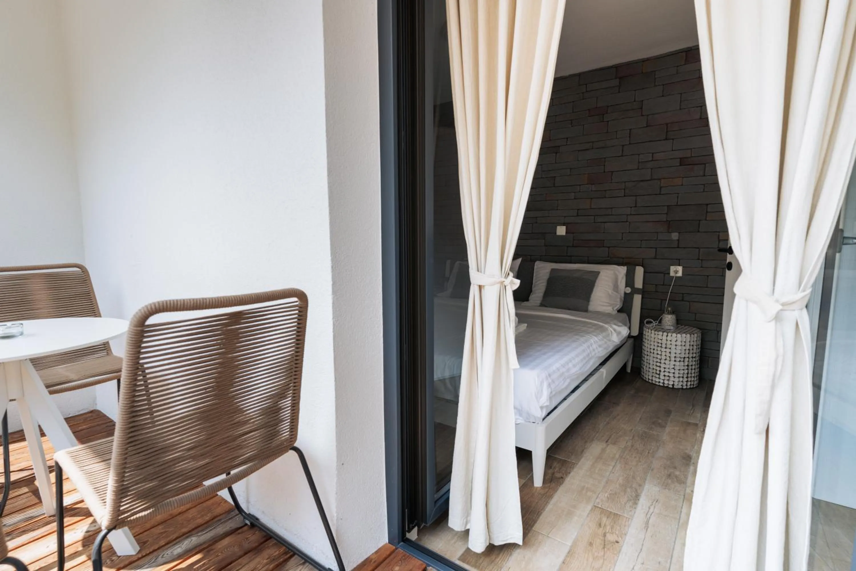 Balcony/Terrace, Bed in Rezidenca Ortus