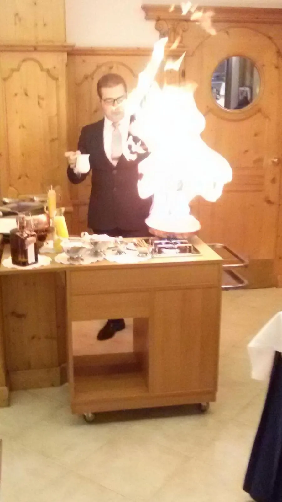 Kitchen or kitchenette in Hotel St. Raphael