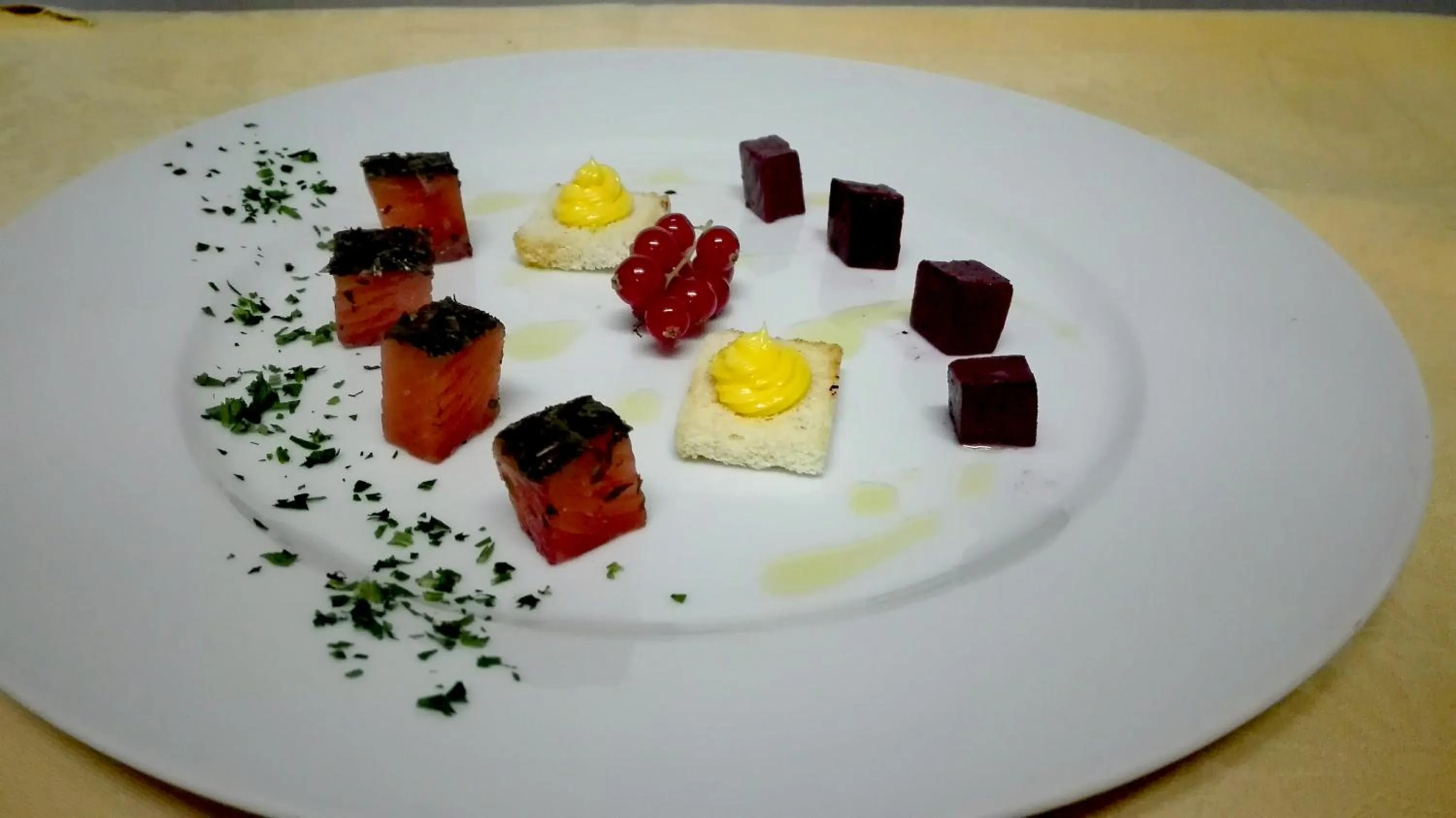 Food close-up in Hotel St. Raphael