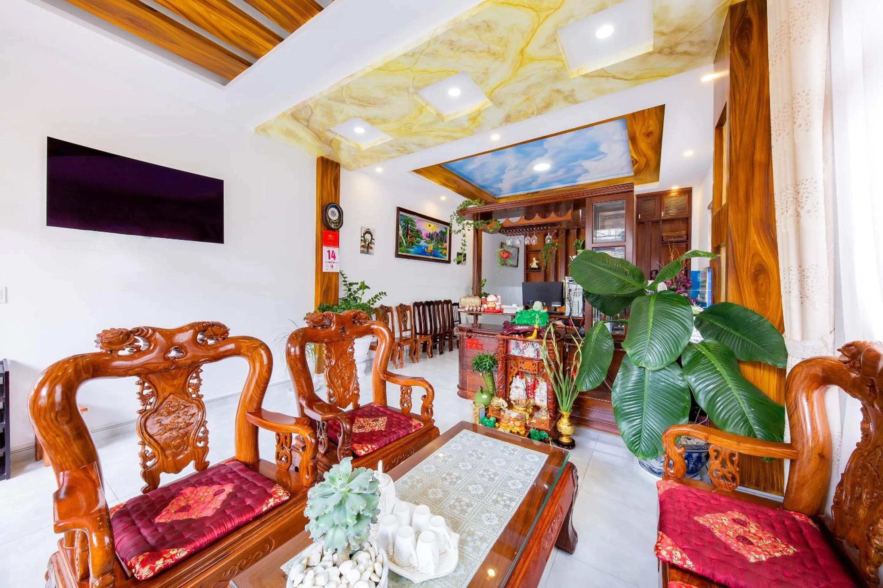 Lobby or reception in The Bao Hotel