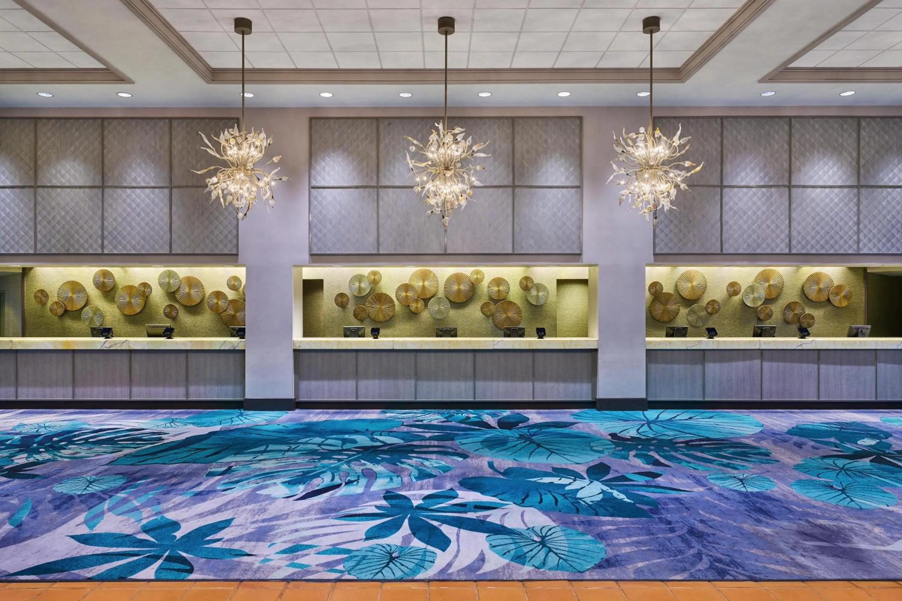 Lobby or reception in Walt Disney World Dolphin