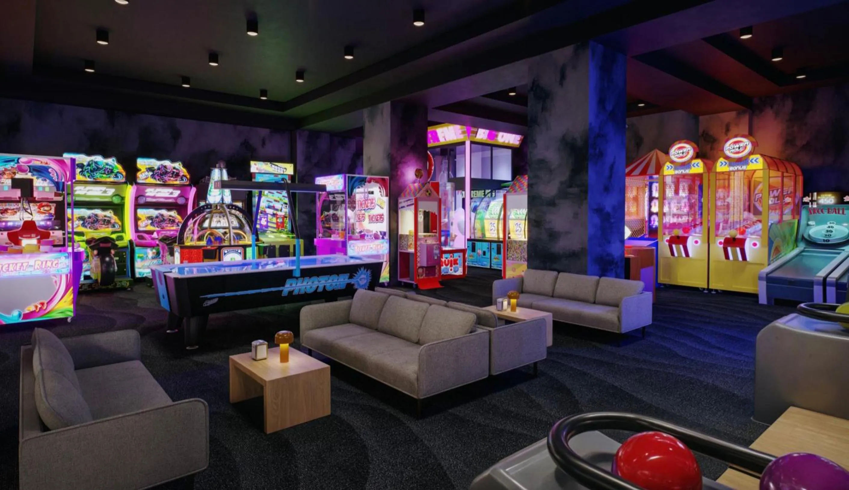 Game Room in Walt Disney World Dolphin