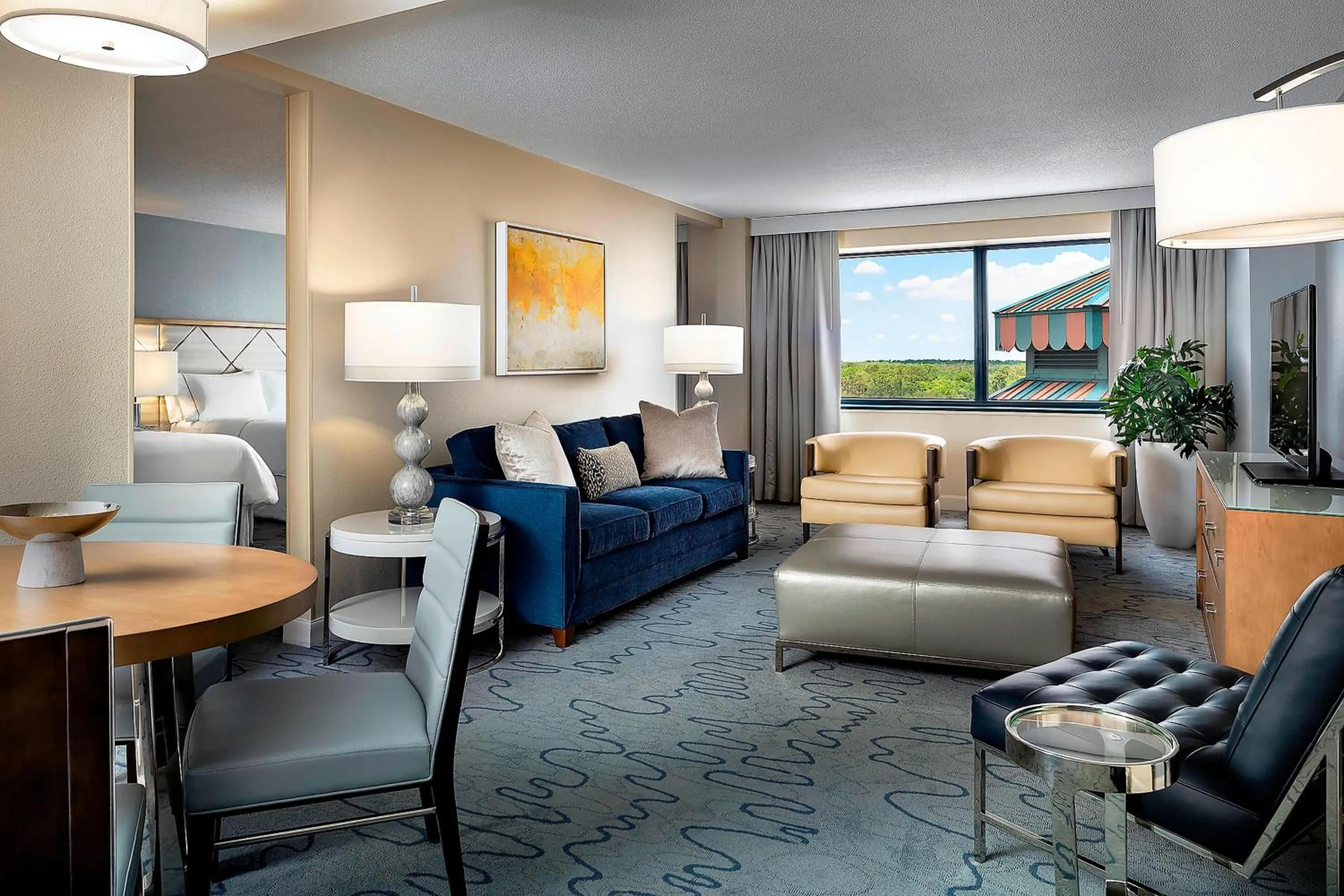 Living room in Walt Disney World Dolphin