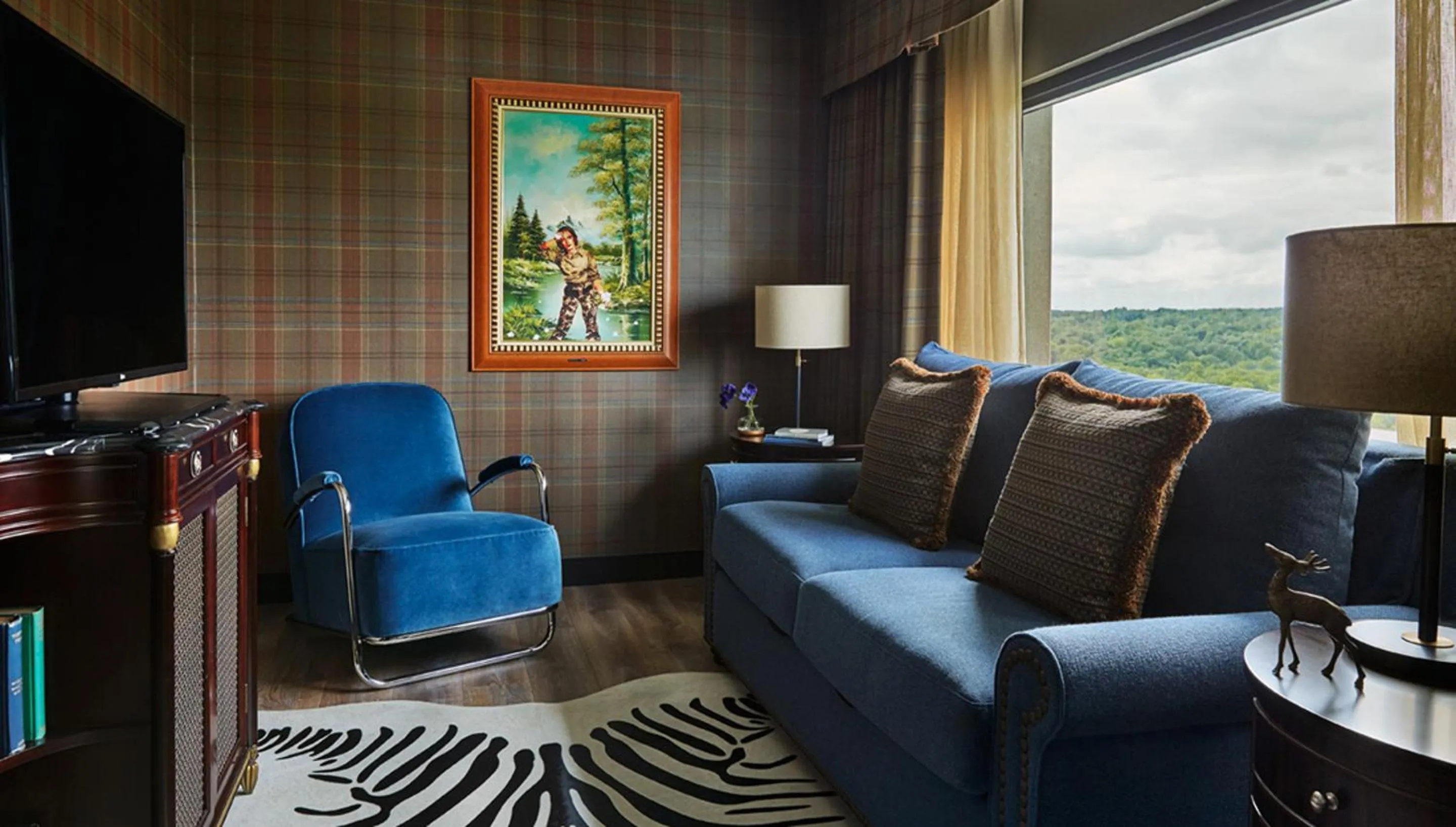 Seating area in Graduate by Hilton Ann Arbor