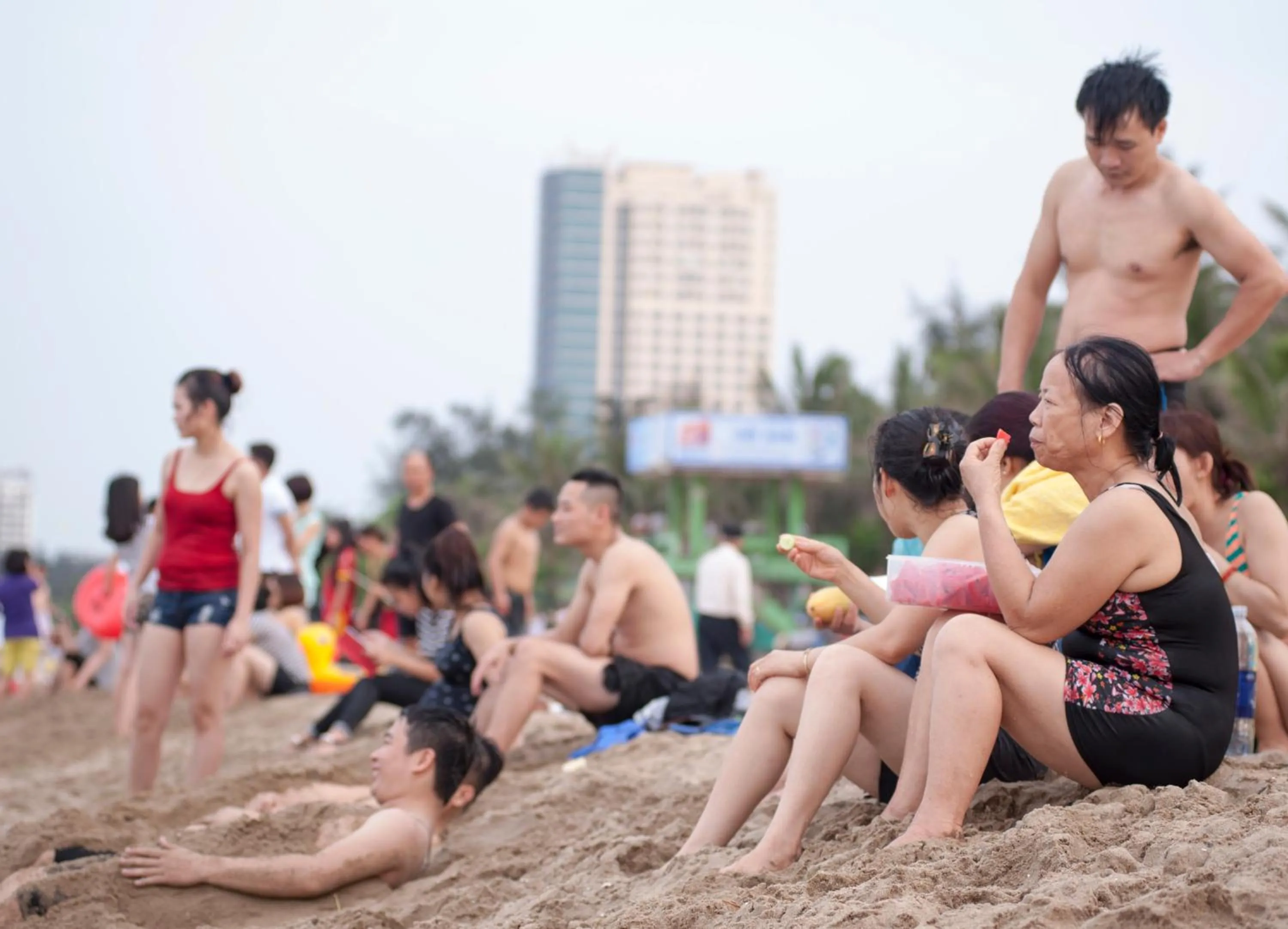 Beach in Thanh Tu Hotel