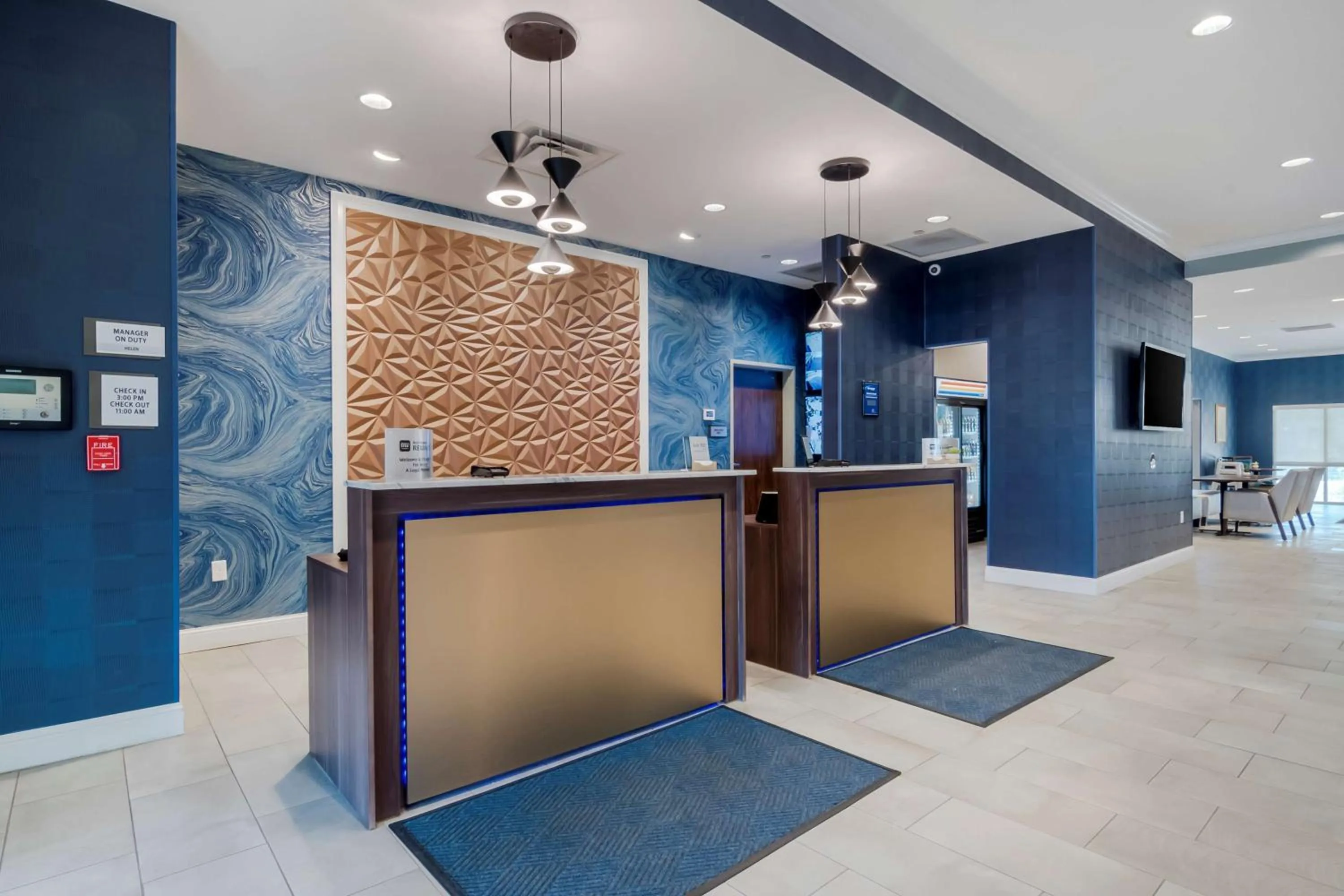 Lobby or reception in Best Western Plus St. Louis Airport Hotel