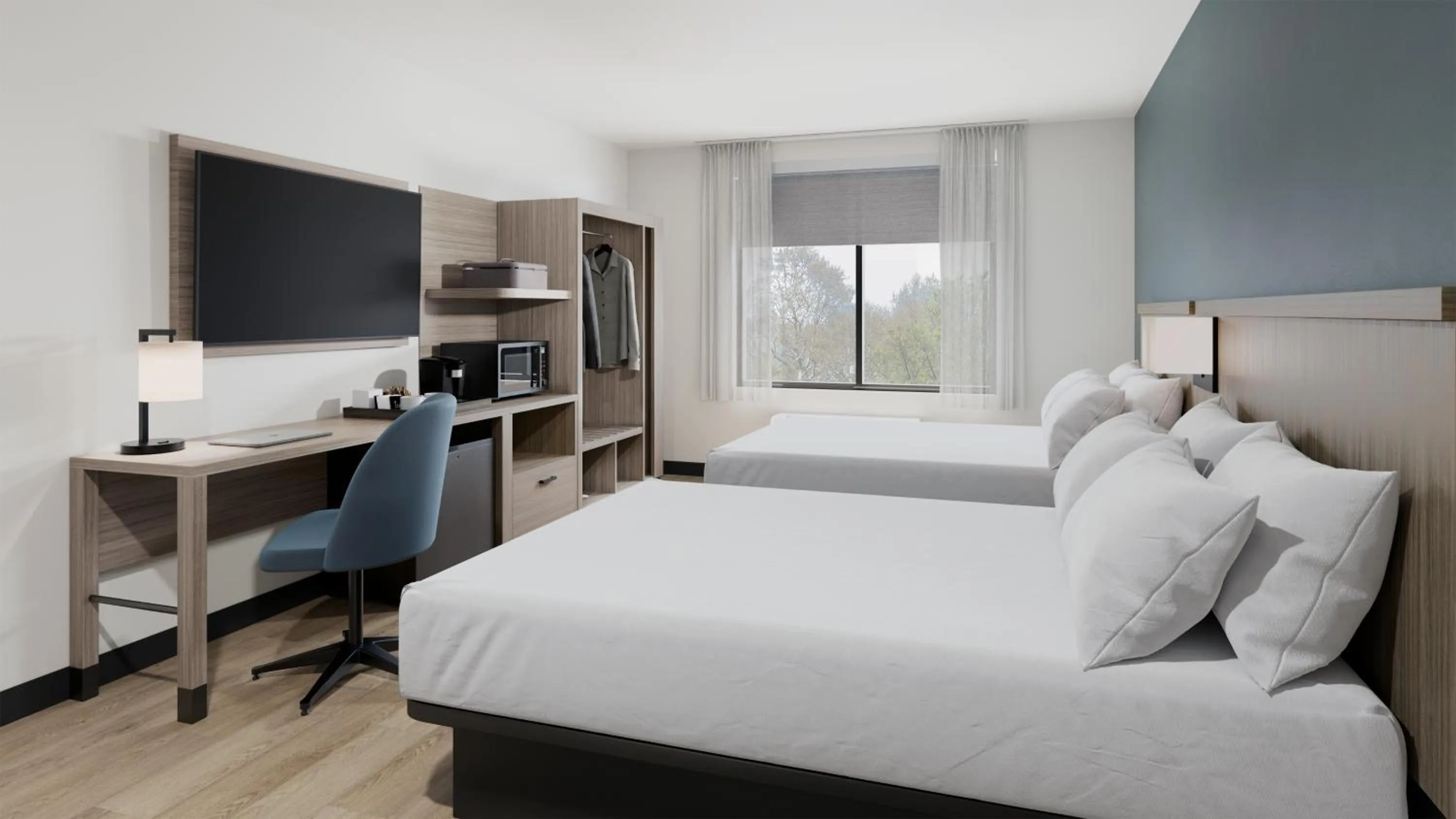 Bedroom, Bed in Hyatt Select St Louis Airport