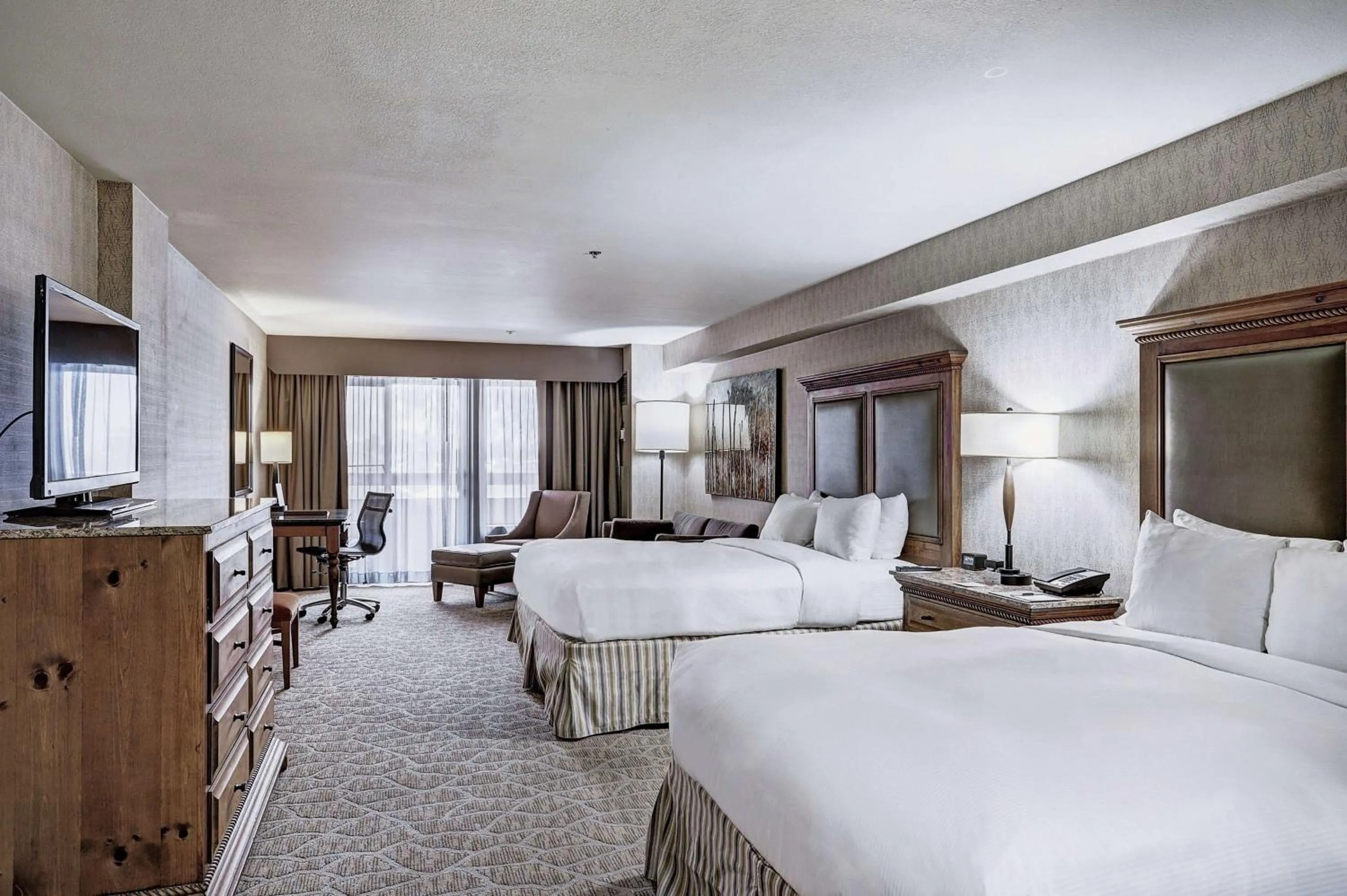 Queen Room with Two Queen Beds - Alpine View in Hotel Alpenrock Breckenridge, Curio Collection by Hilton