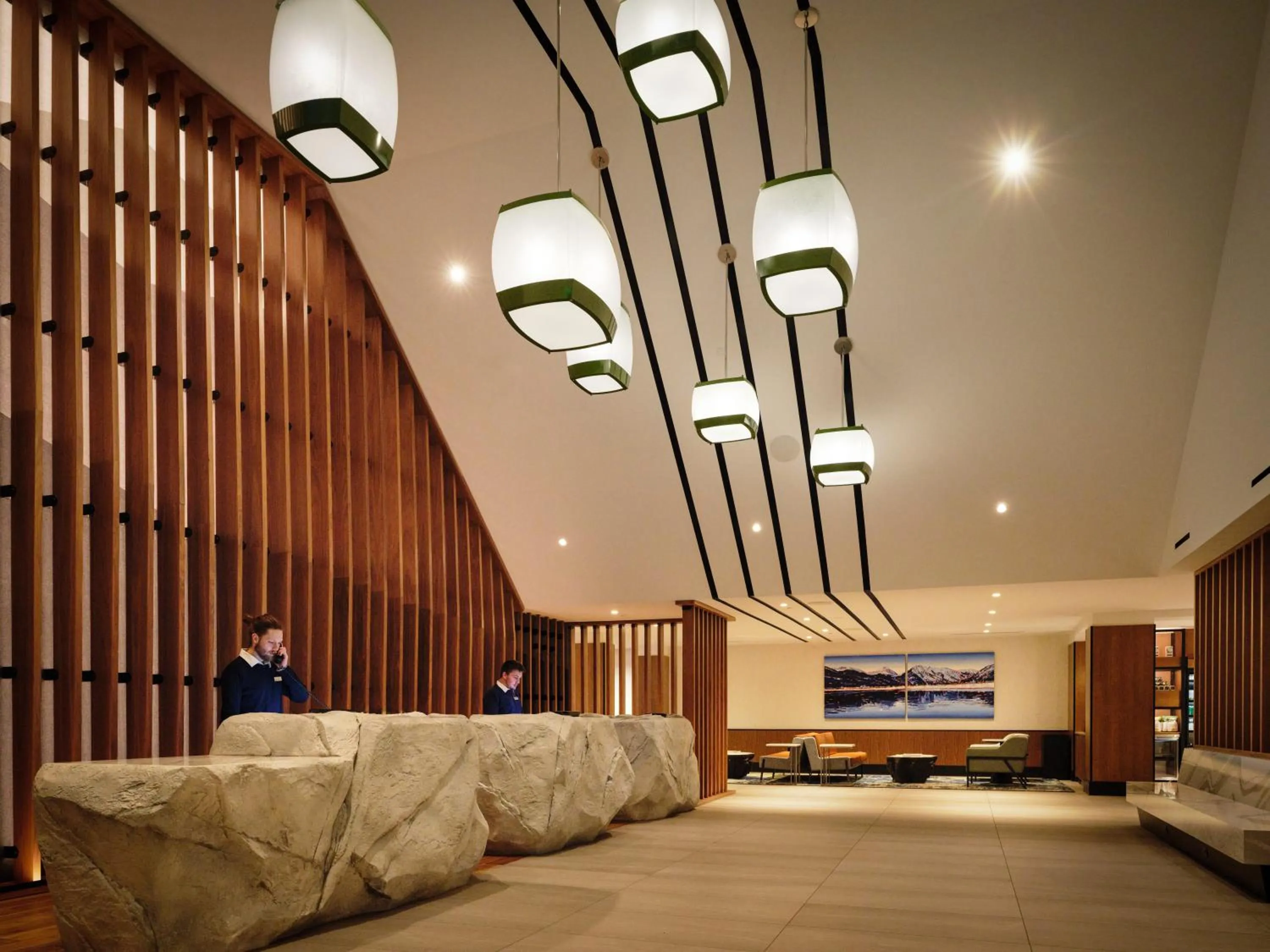 Lobby or reception in Hotel Alpenrock Breckenridge, Curio Collection by Hilton