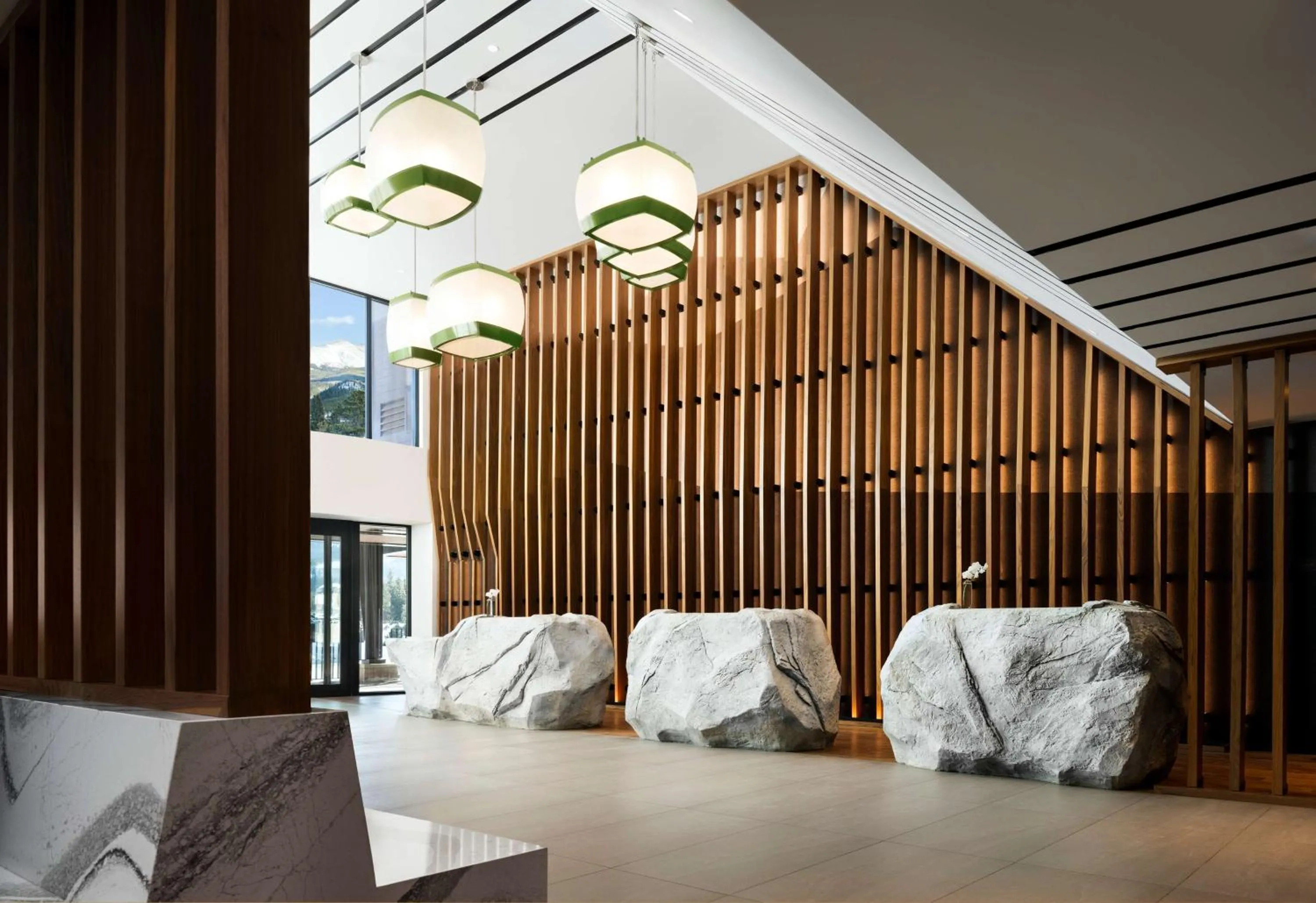 Lobby or reception, Bed in Hotel Alpenrock Breckenridge, Curio Collection by Hilton