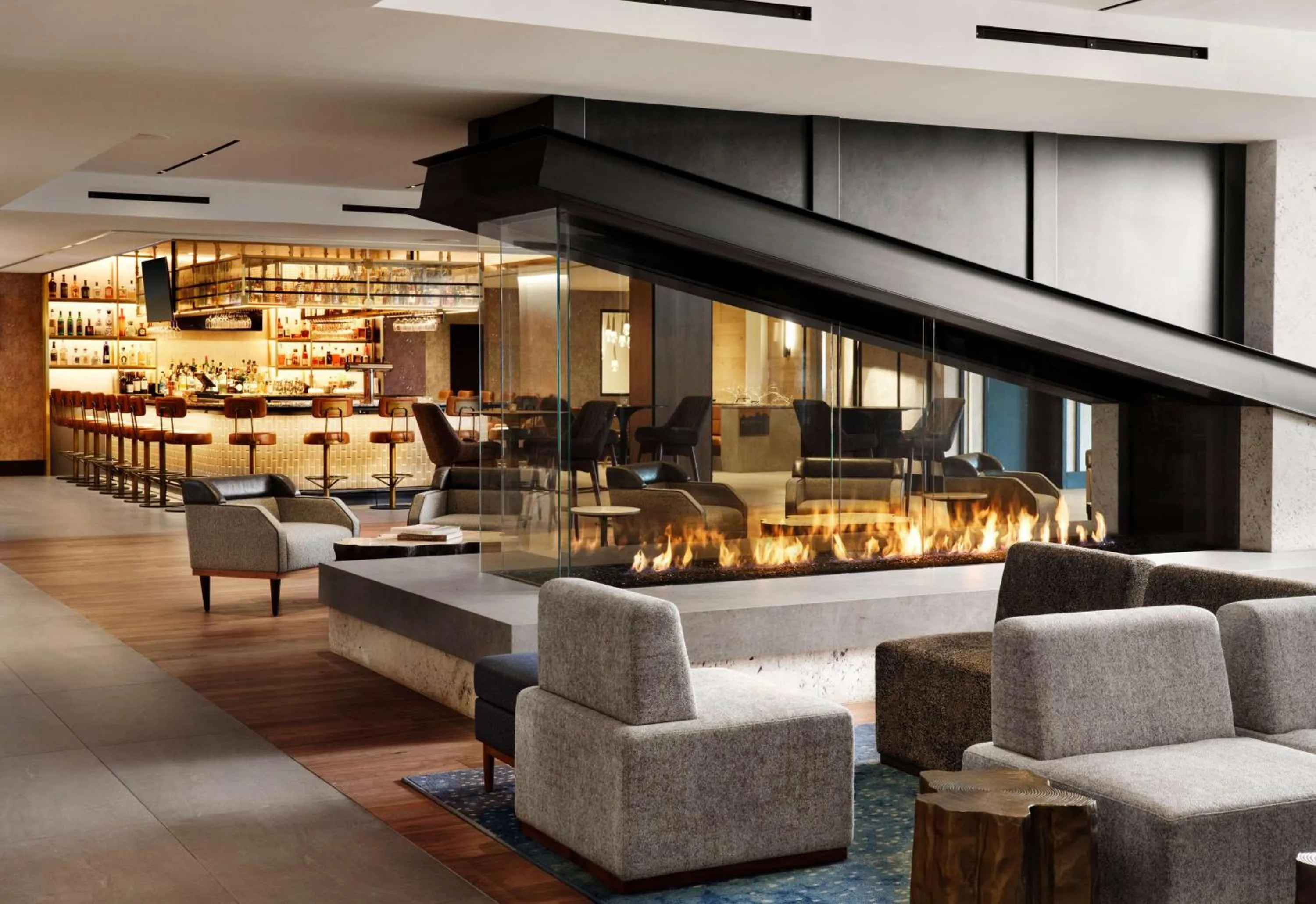 Lobby or reception in Hotel Alpenrock Breckenridge, Curio Collection by Hilton