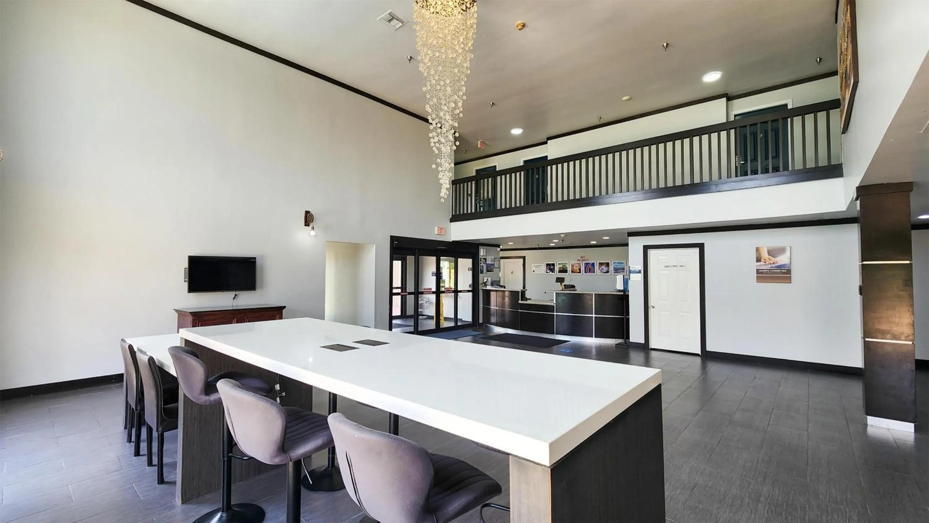 Lobby or reception in Motel 6-Ennis, TX