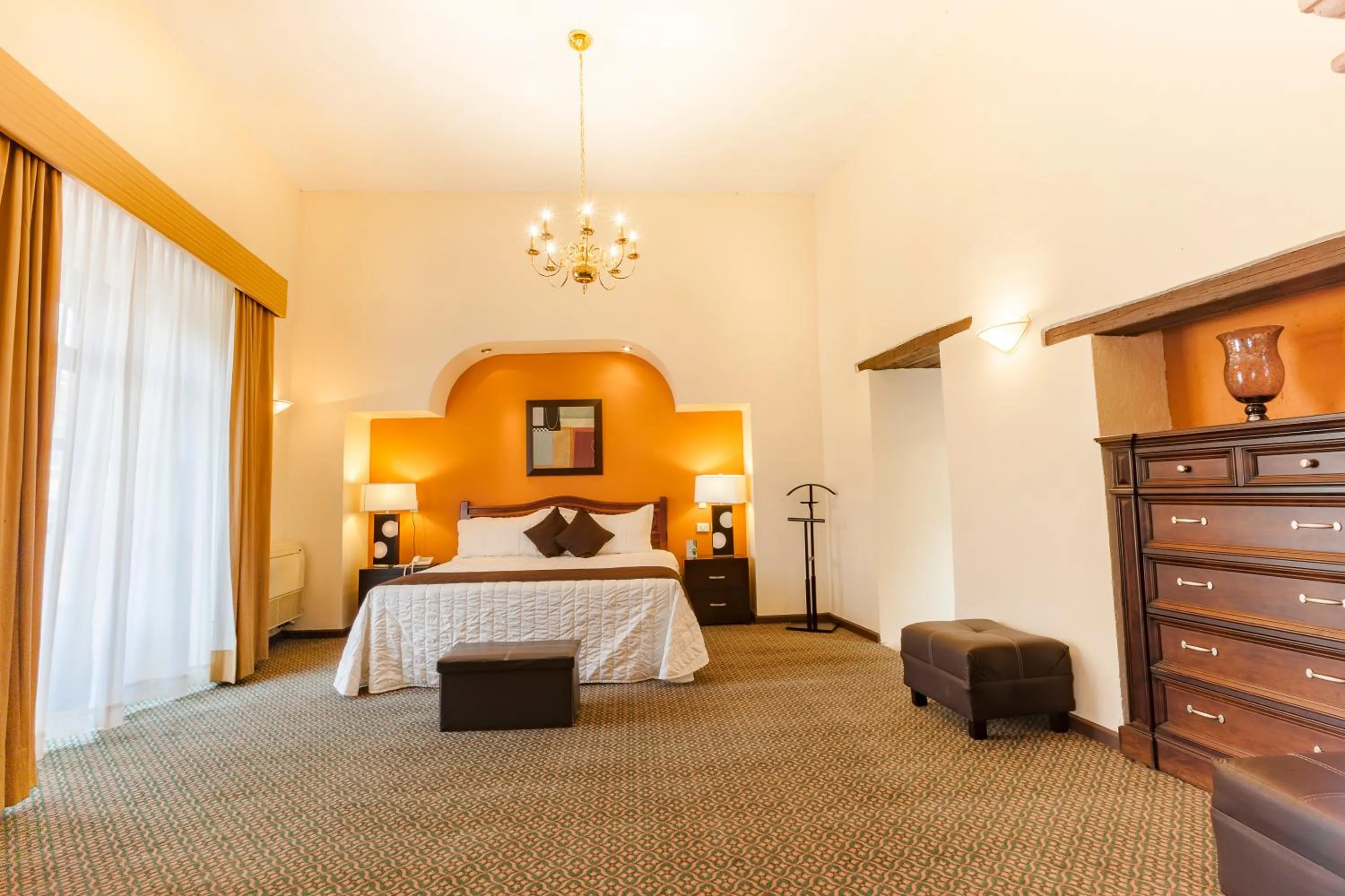 Bedroom, Bed in Hotel Meson de Jobito