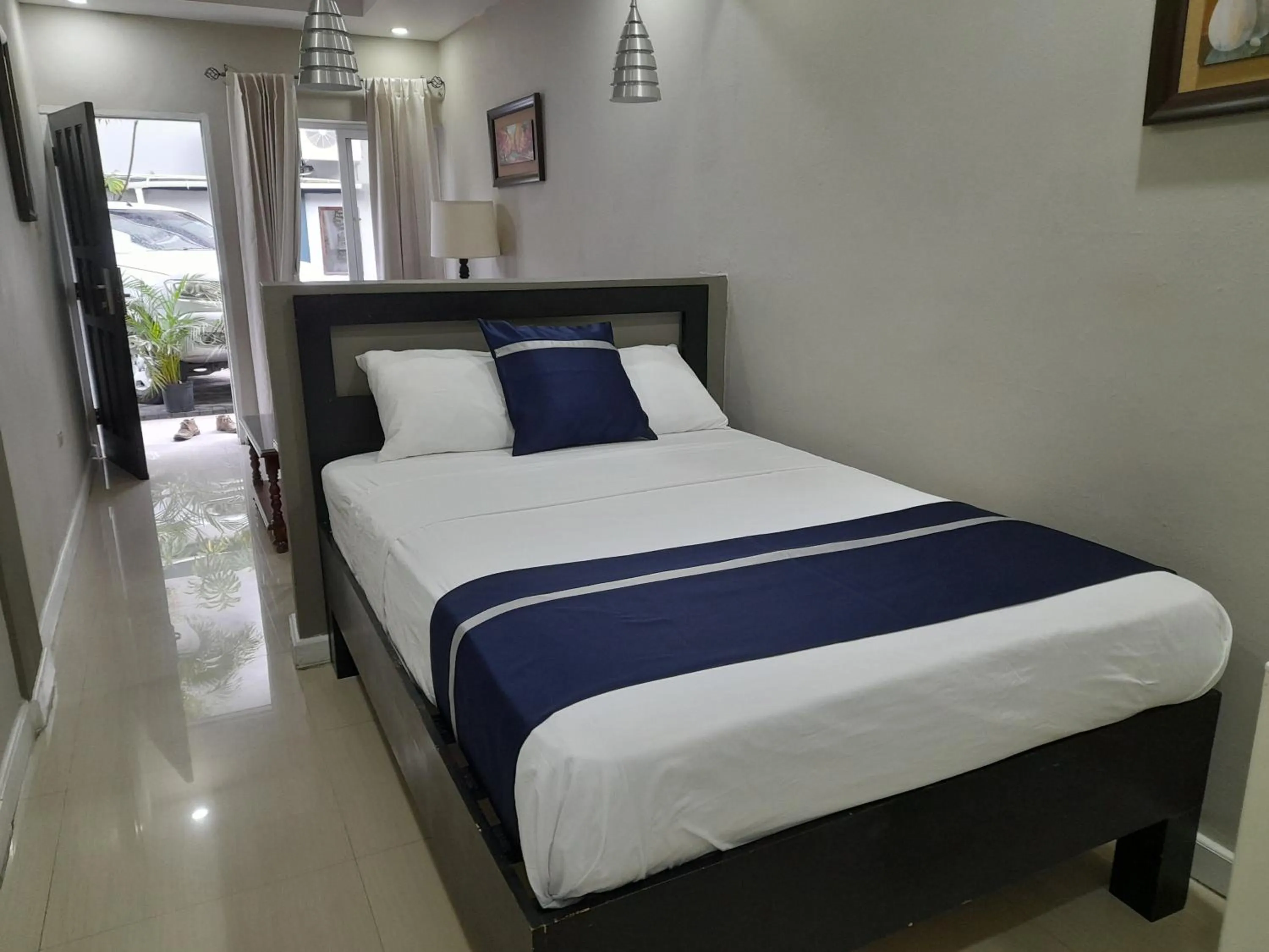 Bed in Christar Villas Hotel