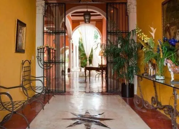 Decorative detail in Hotel Hacienda Mérida VIP