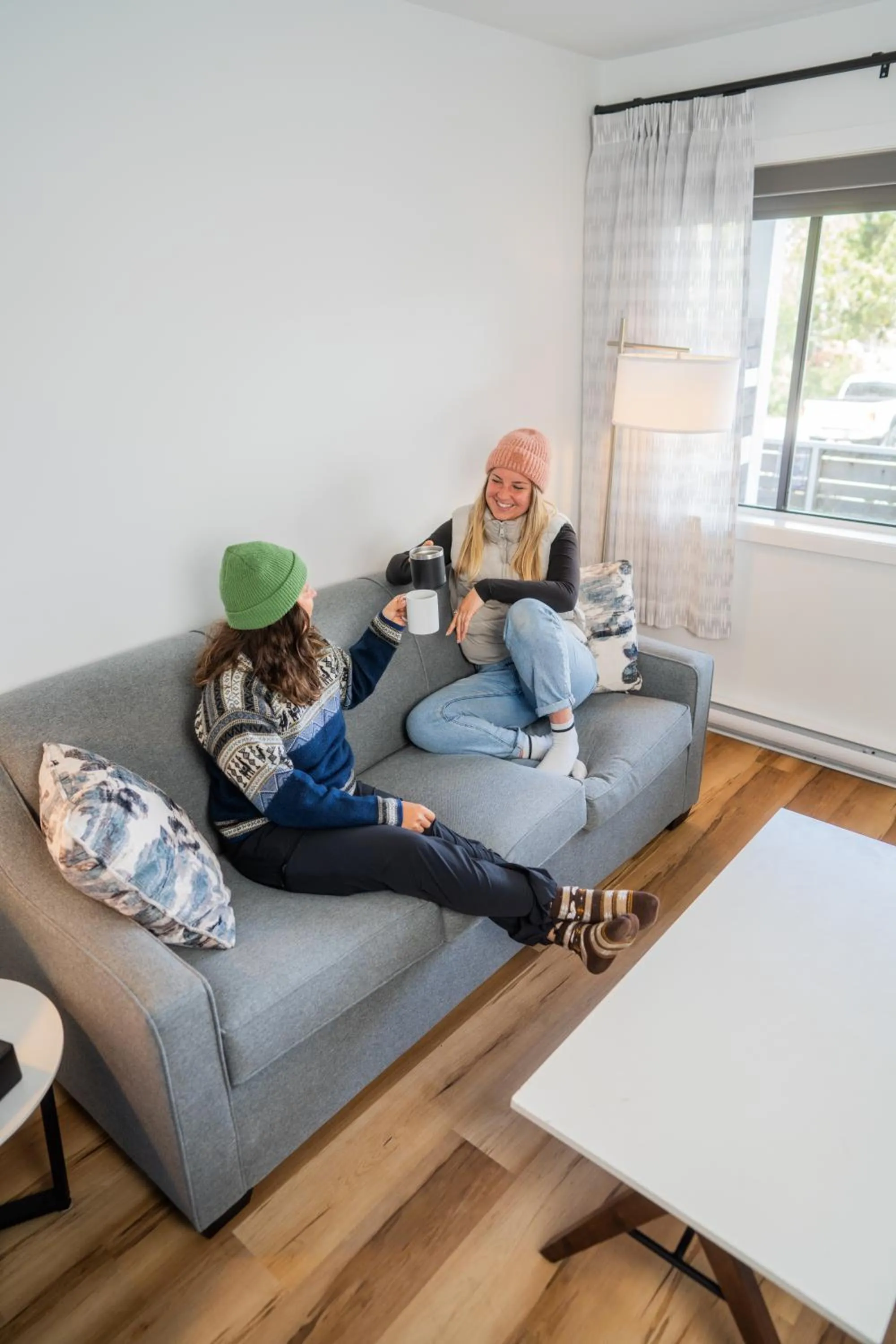 Living room in Tofino Resort + Marina