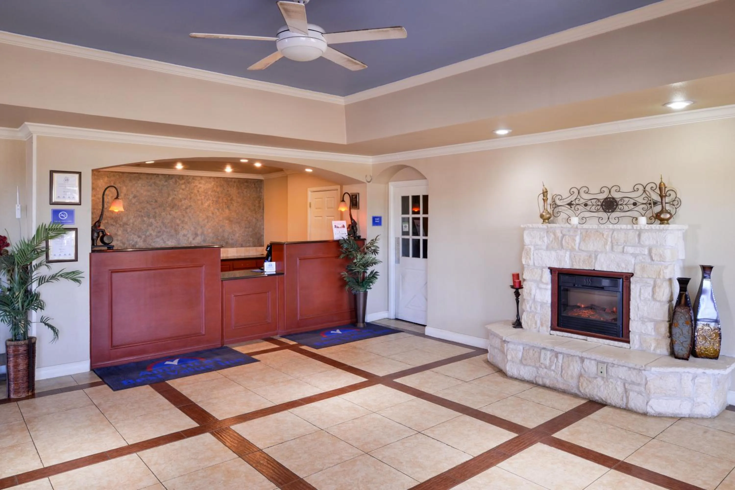Lobby or reception in Americas Best Value Inn Lubbock East