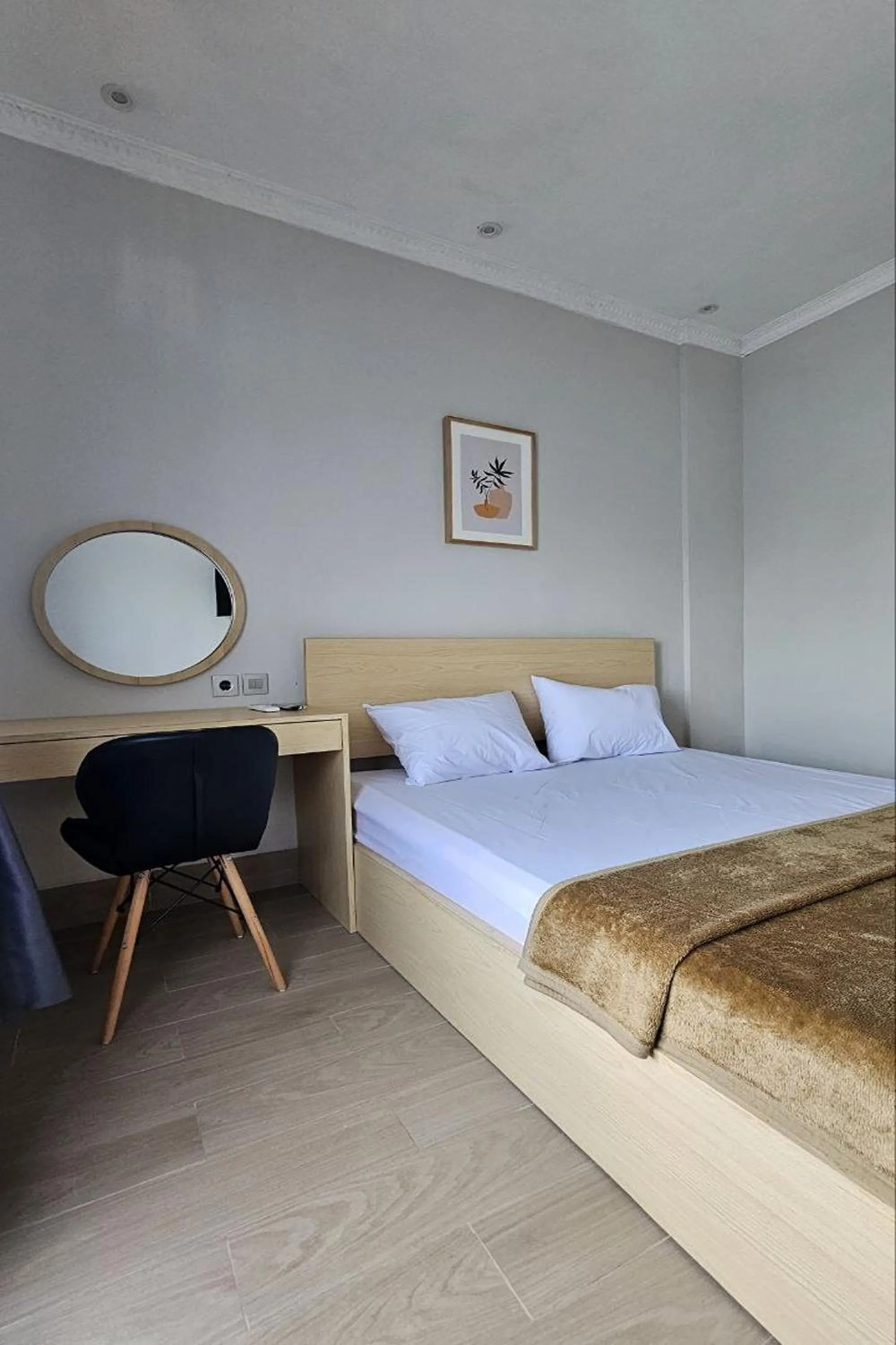 Bed in Hotel Bugis Asri