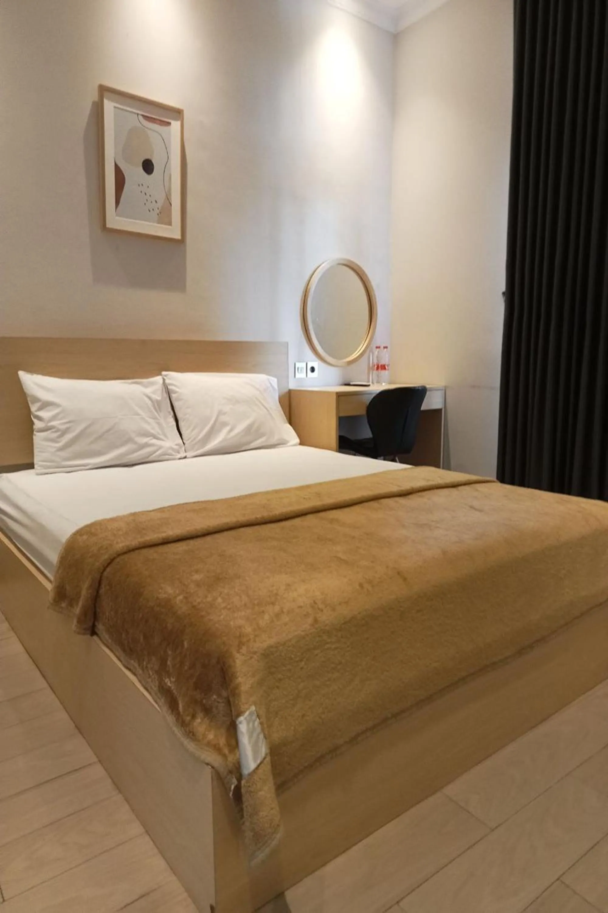 Bed in Hotel Bugis Asri