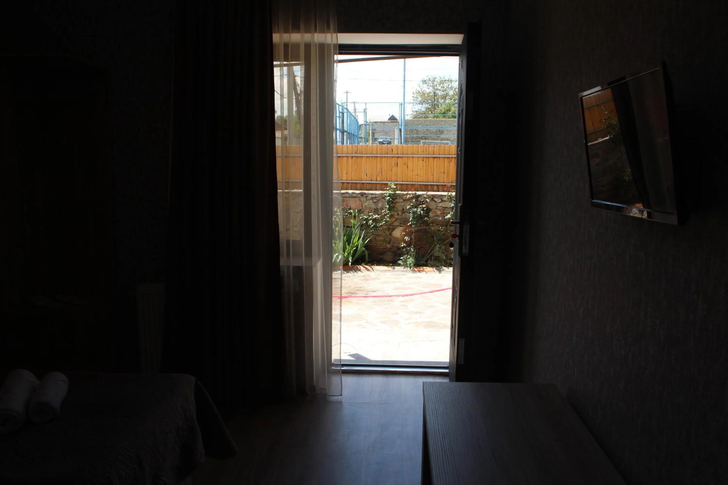 Garden view in Hotel Rabati