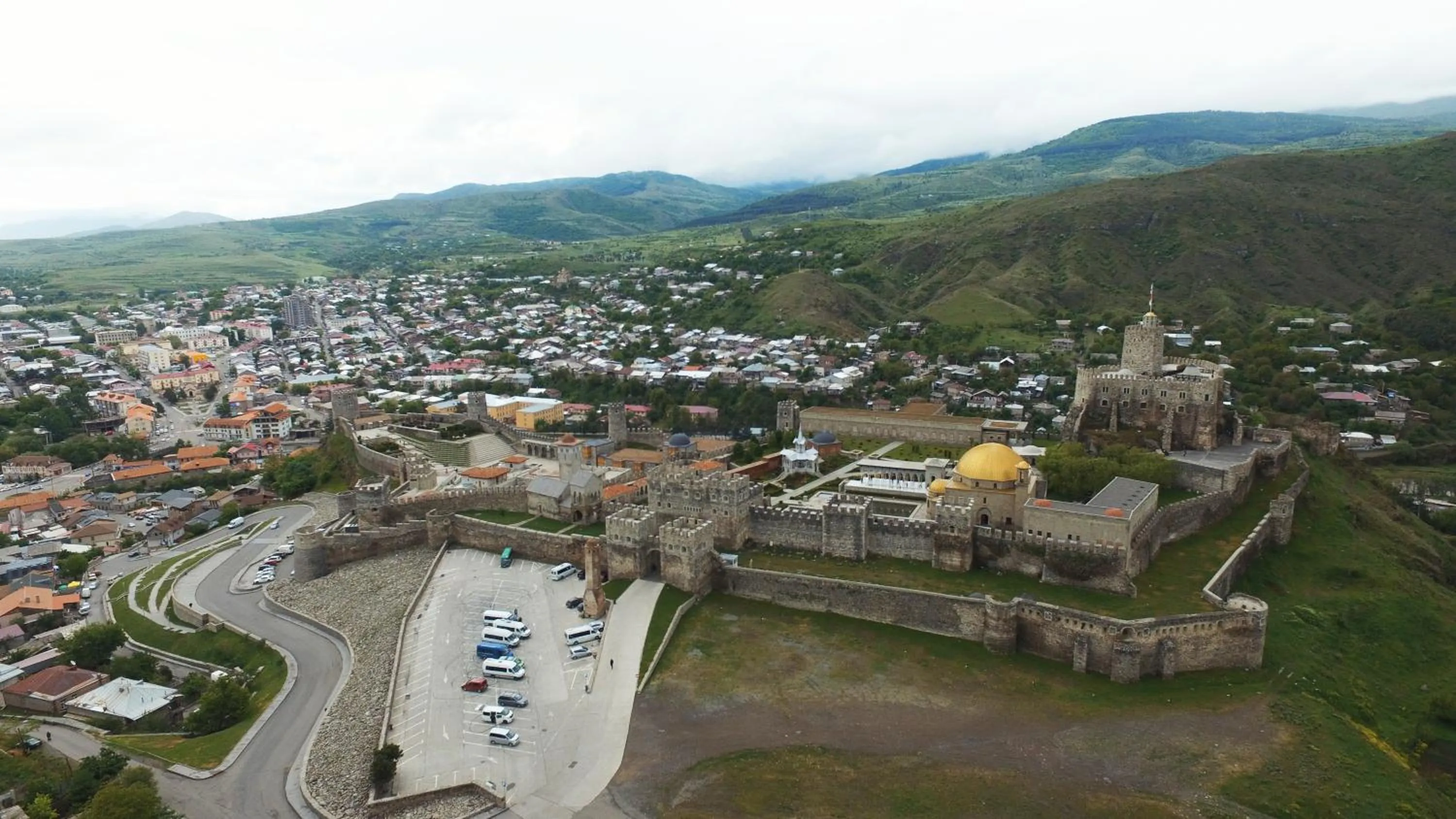 Bird's eye view in Hotel Rabati