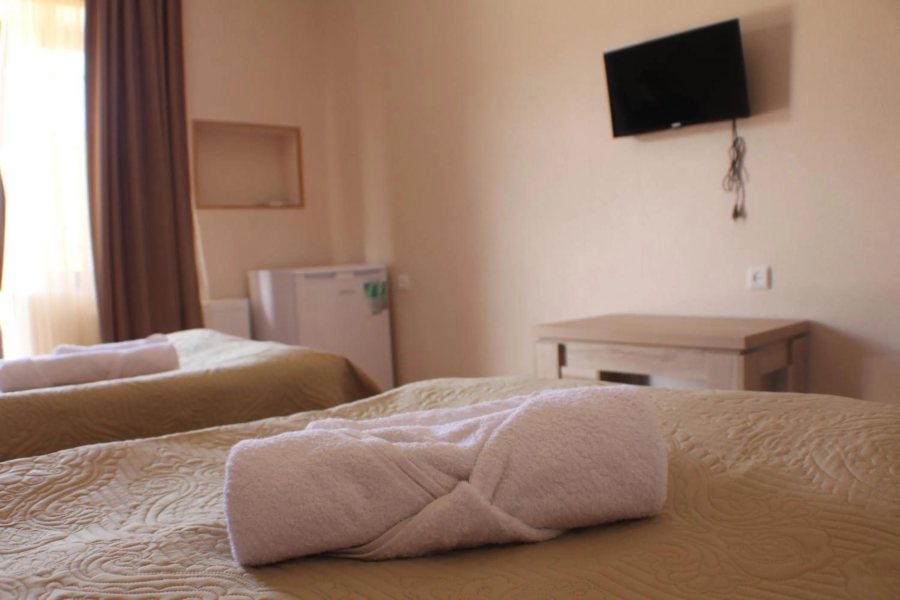 TV and multimedia, Bed in Hotel Rabati