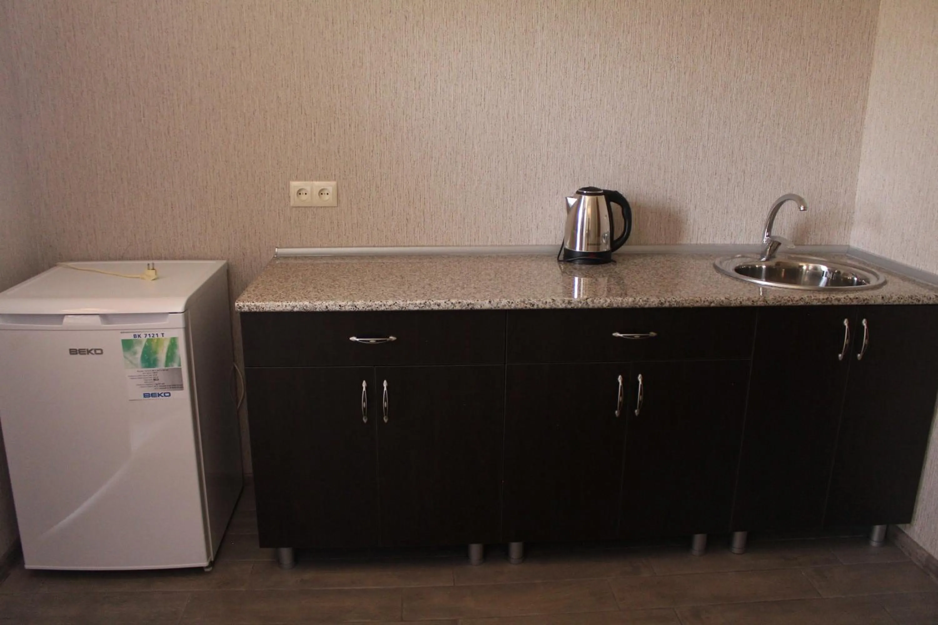 Kitchen or kitchenette in Hotel Rabati