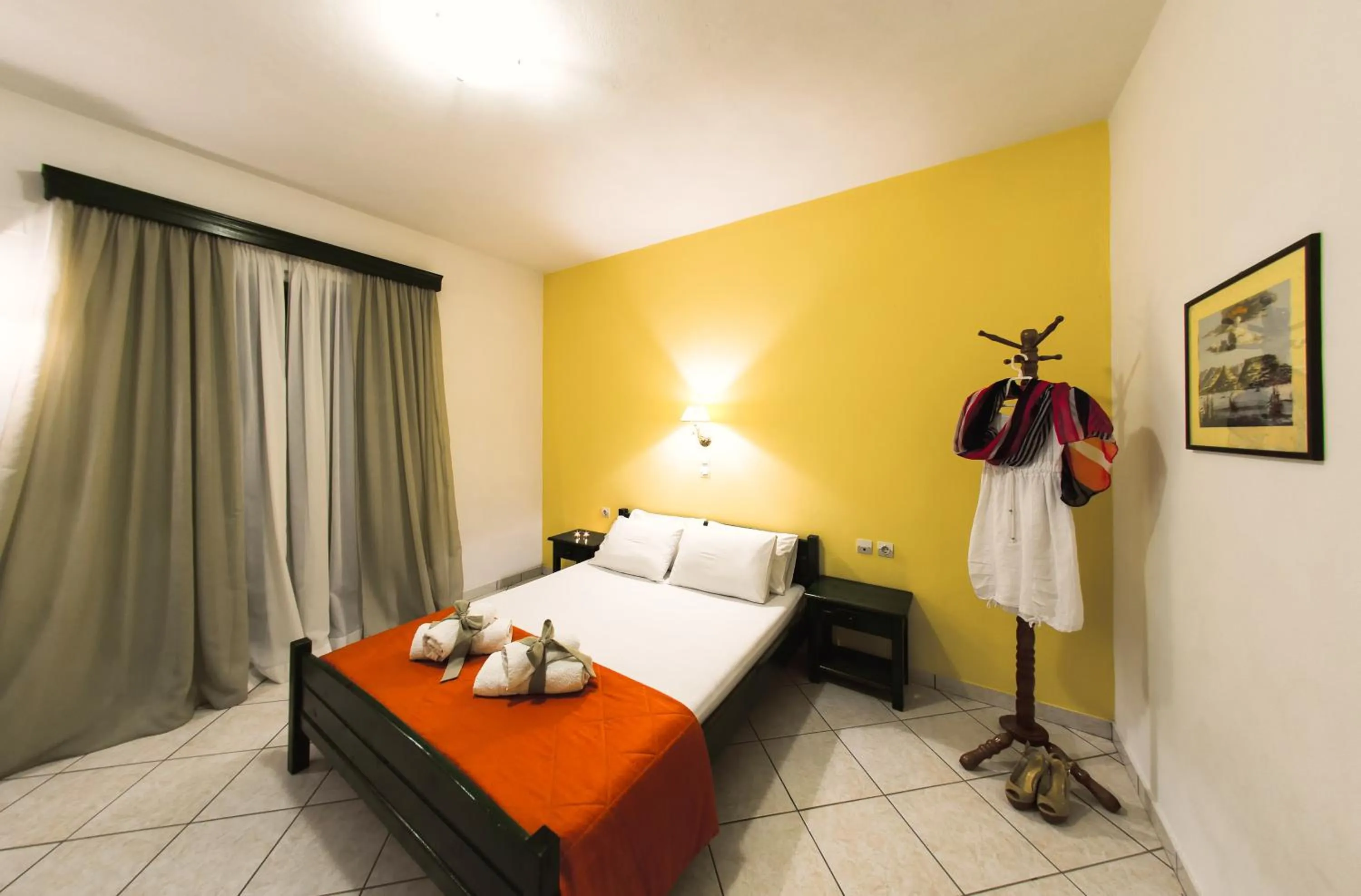 Bed in Remezzo Studios & Apartments