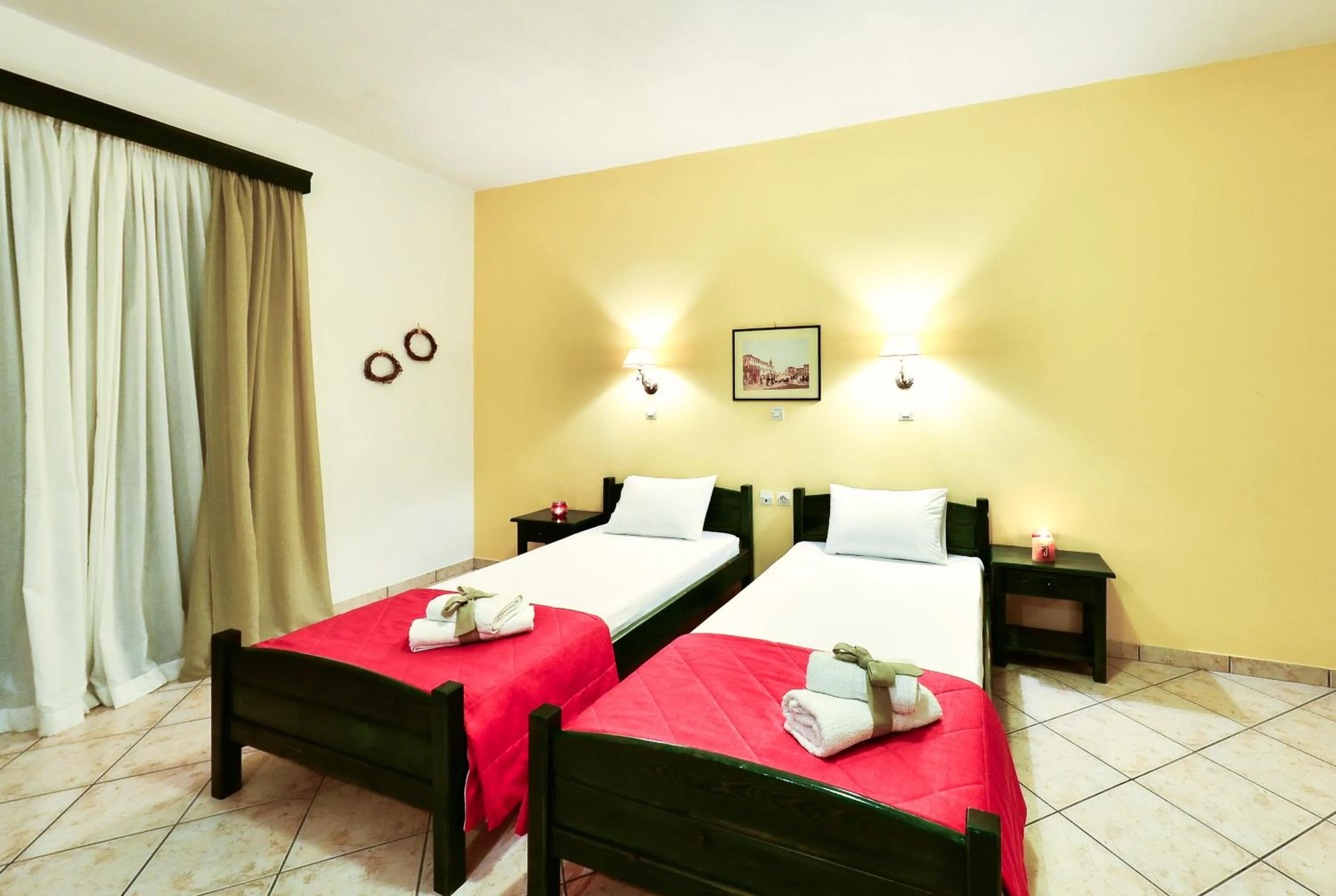 Bed in Remezzo Studios & Apartments