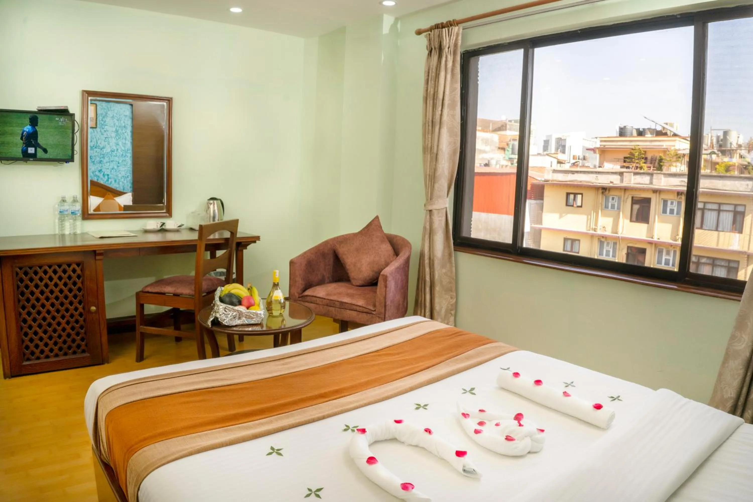 Bed in Samsara Boutique Hotel