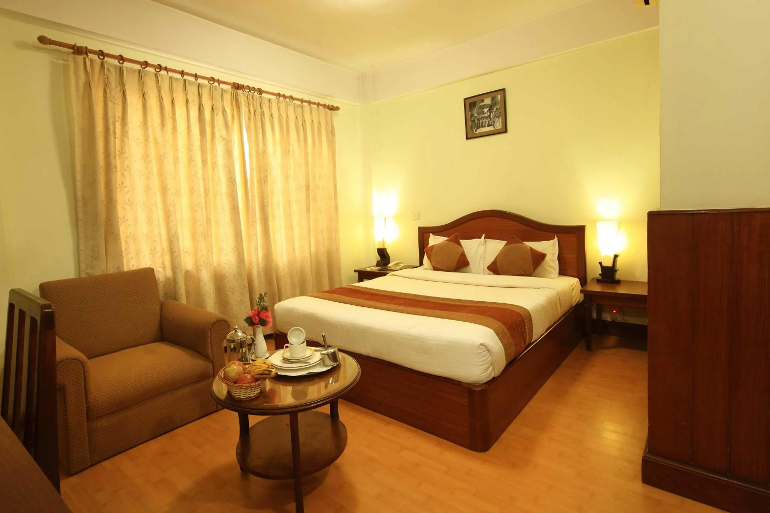 Bed in Samsara Boutique Hotel