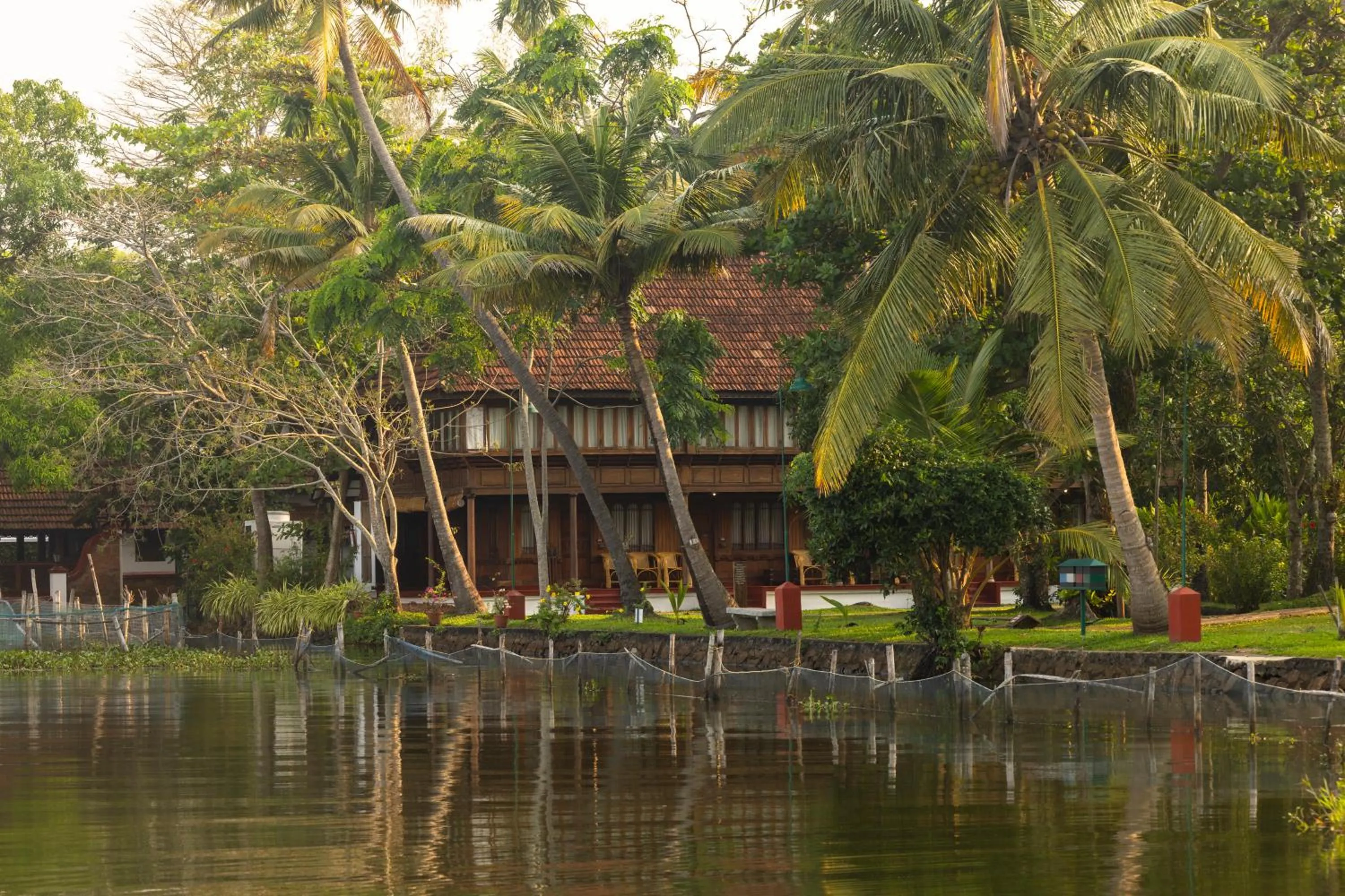 Property building in Coconut Lagoon Kumarakom - A CGH Earth Experience
