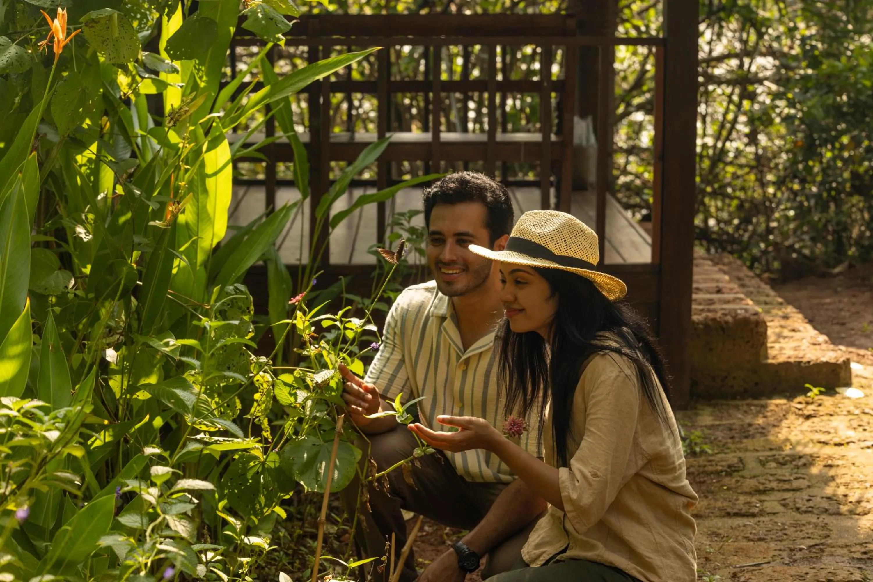 Garden in Coconut Lagoon Kumarakom - A CGH Earth Experience