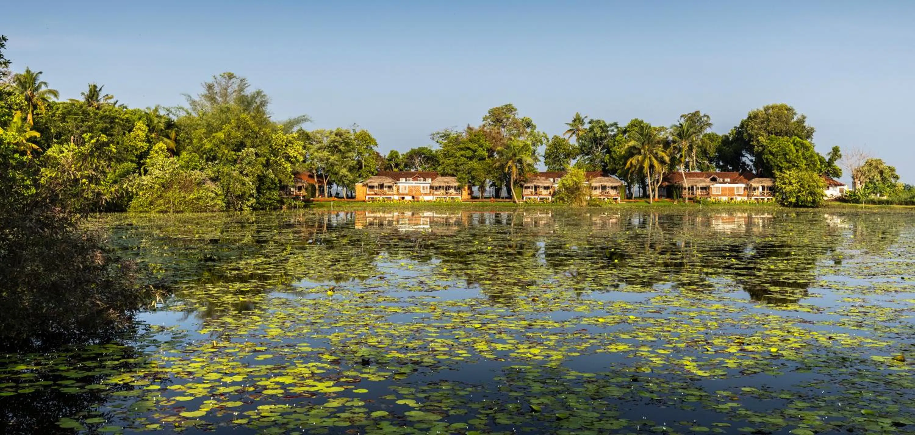 Lake view in Coconut Lagoon Kumarakom - A CGH Earth Experience