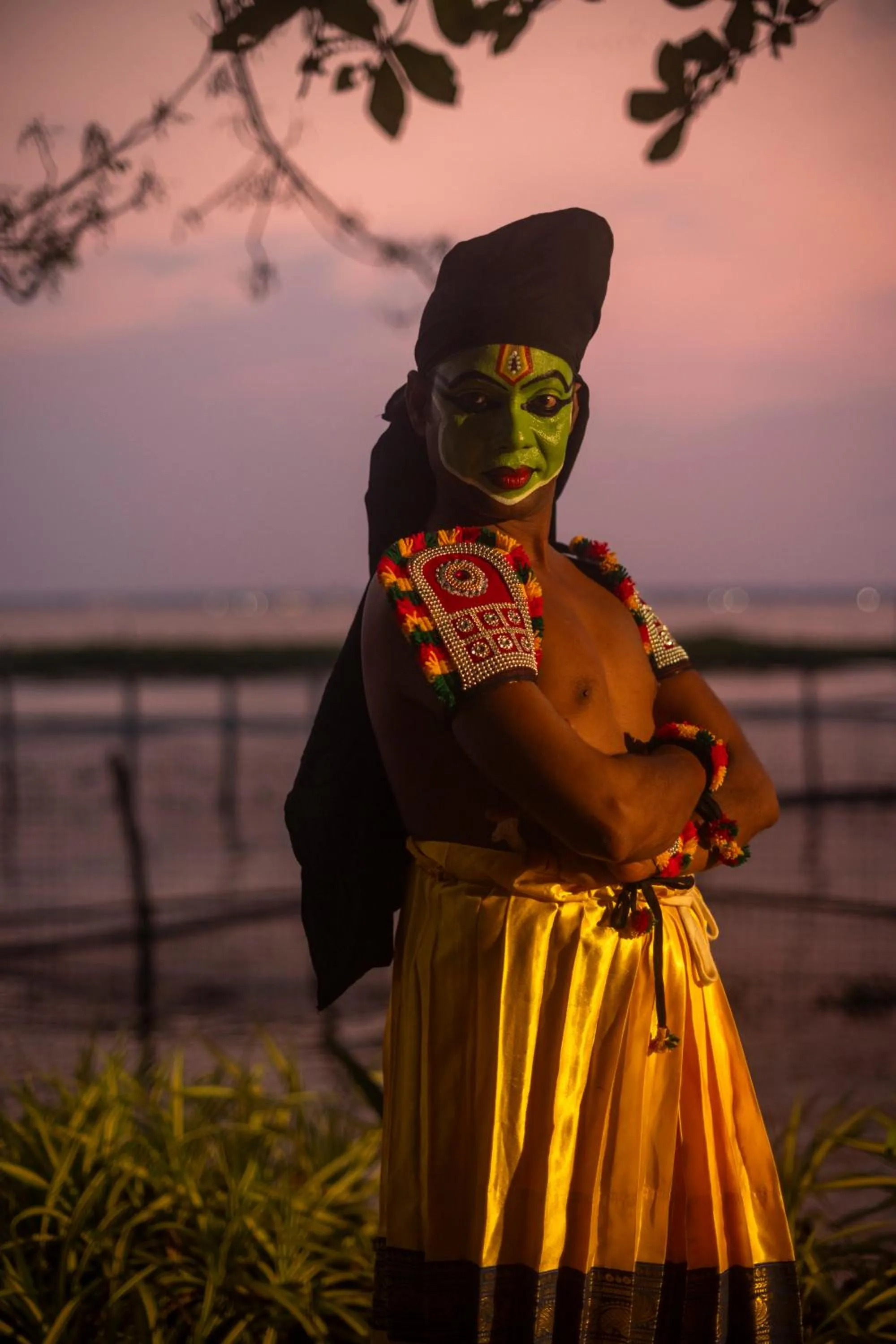 People in Coconut Lagoon Kumarakom - A CGH Earth Experience