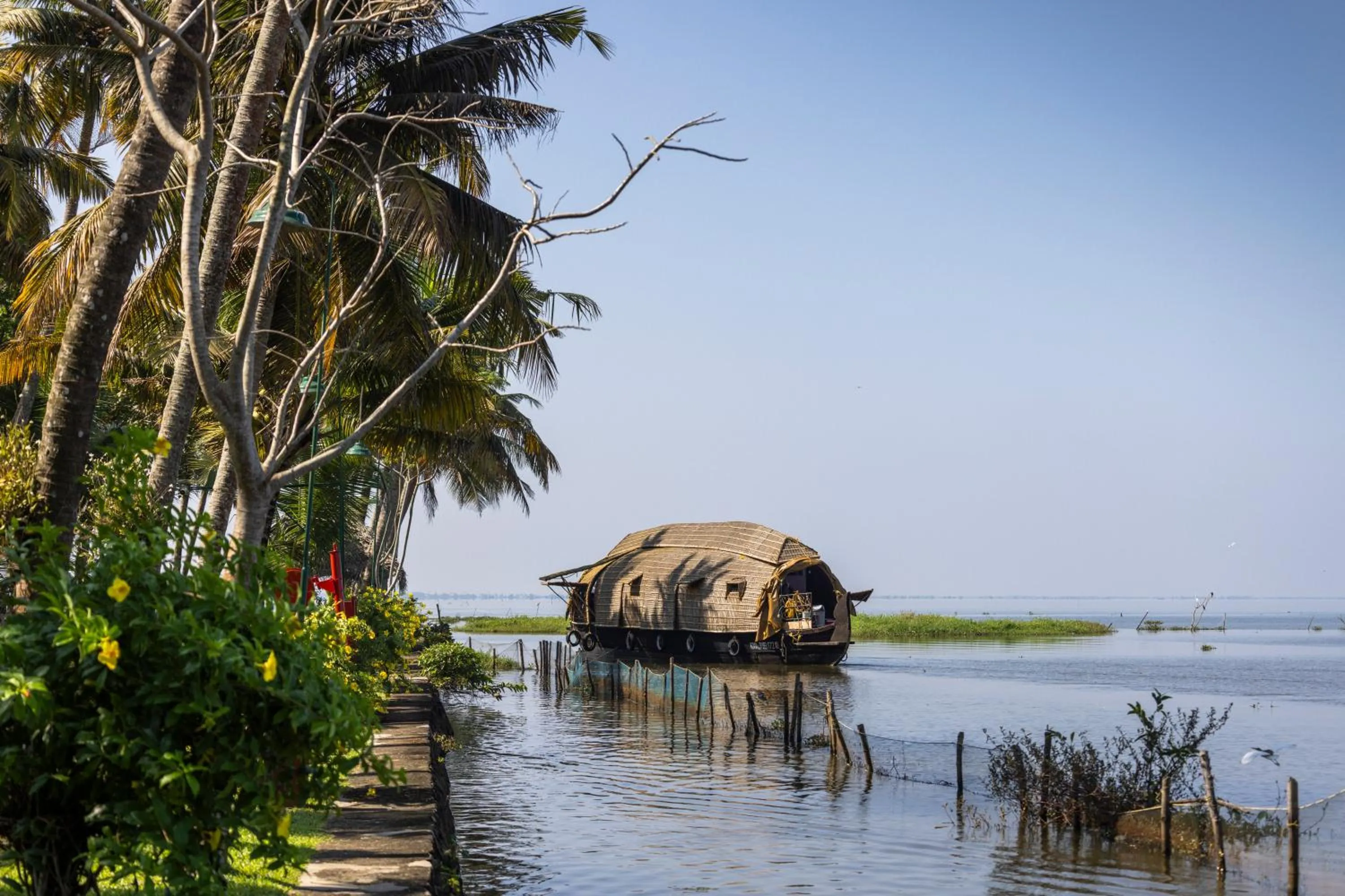Lake view in Coconut Lagoon Kumarakom - A CGH Earth Experience