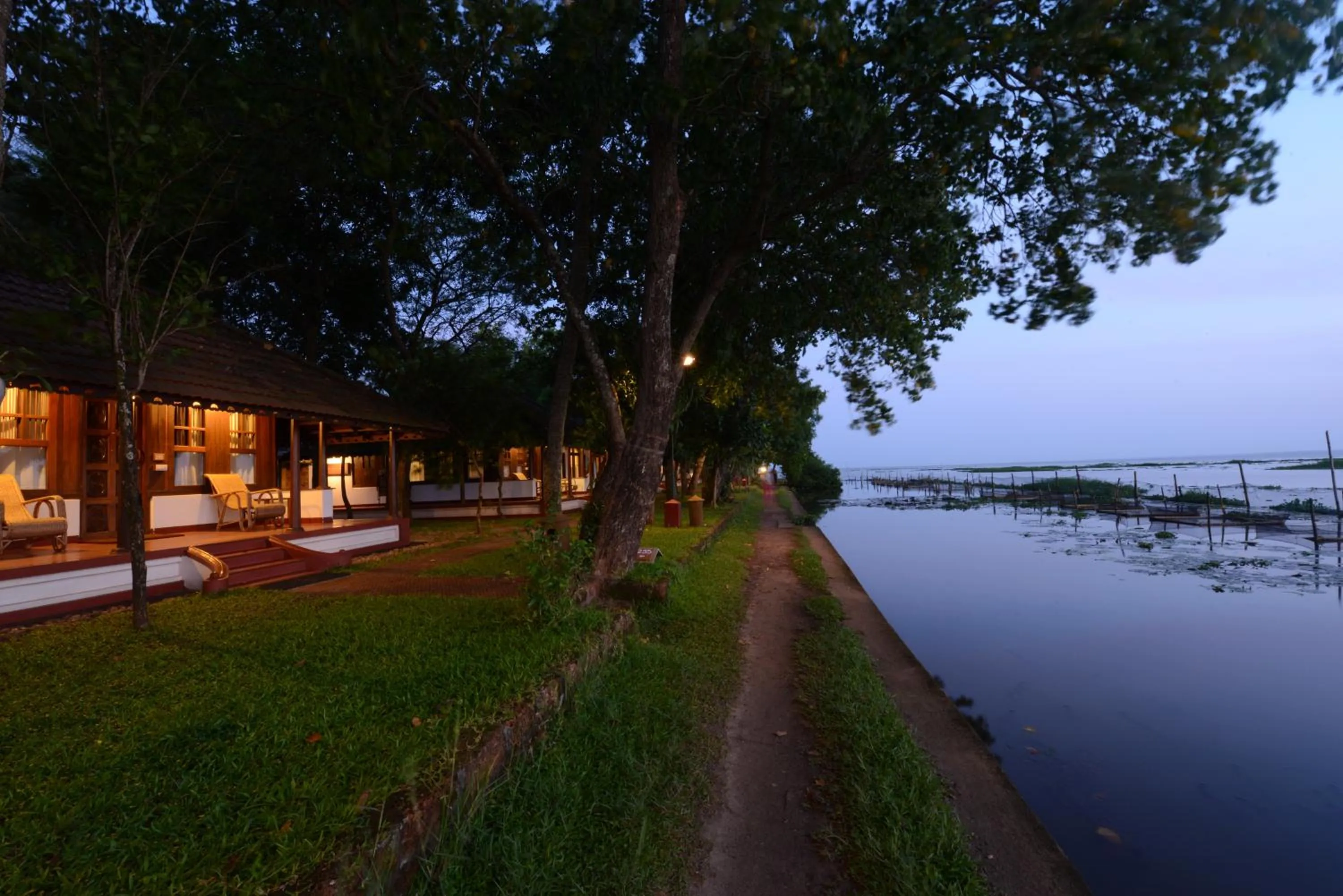 Lake view in Coconut Lagoon Kumarakom - A CGH Earth Experience
