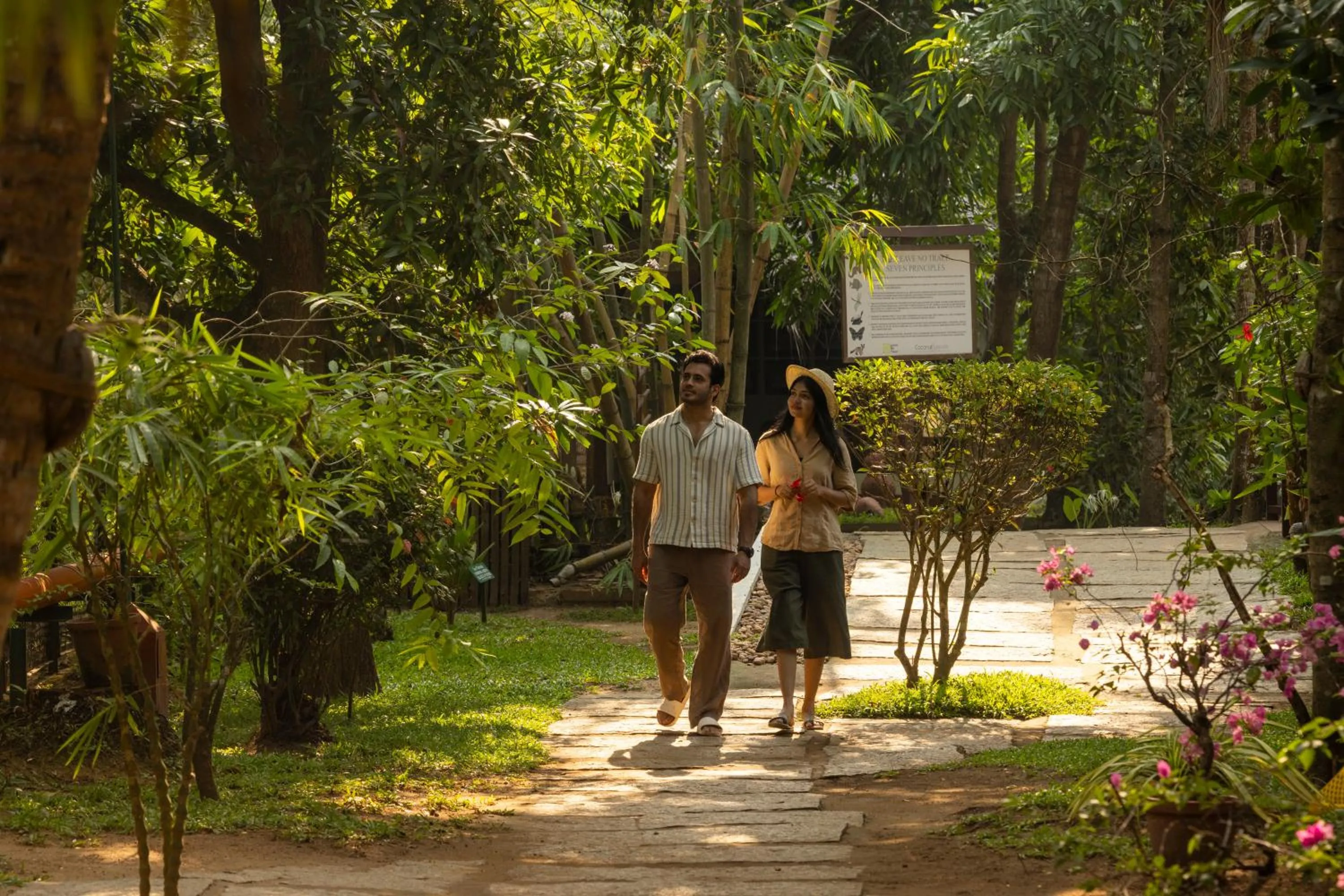 Garden in Coconut Lagoon Kumarakom - A CGH Earth Experience