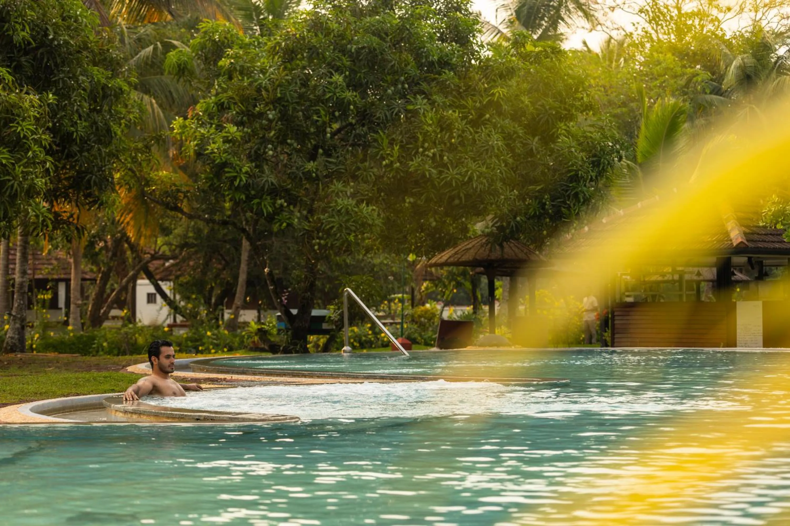 Swimming pool in Coconut Lagoon Kumarakom - A CGH Earth Experience